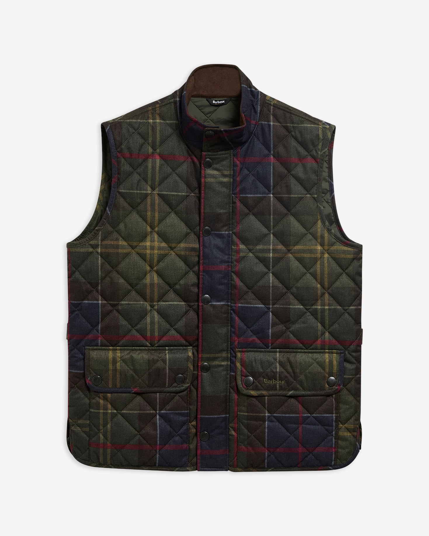 Icons Tartan Lowerdale Quilted Gilet Classic Tartan