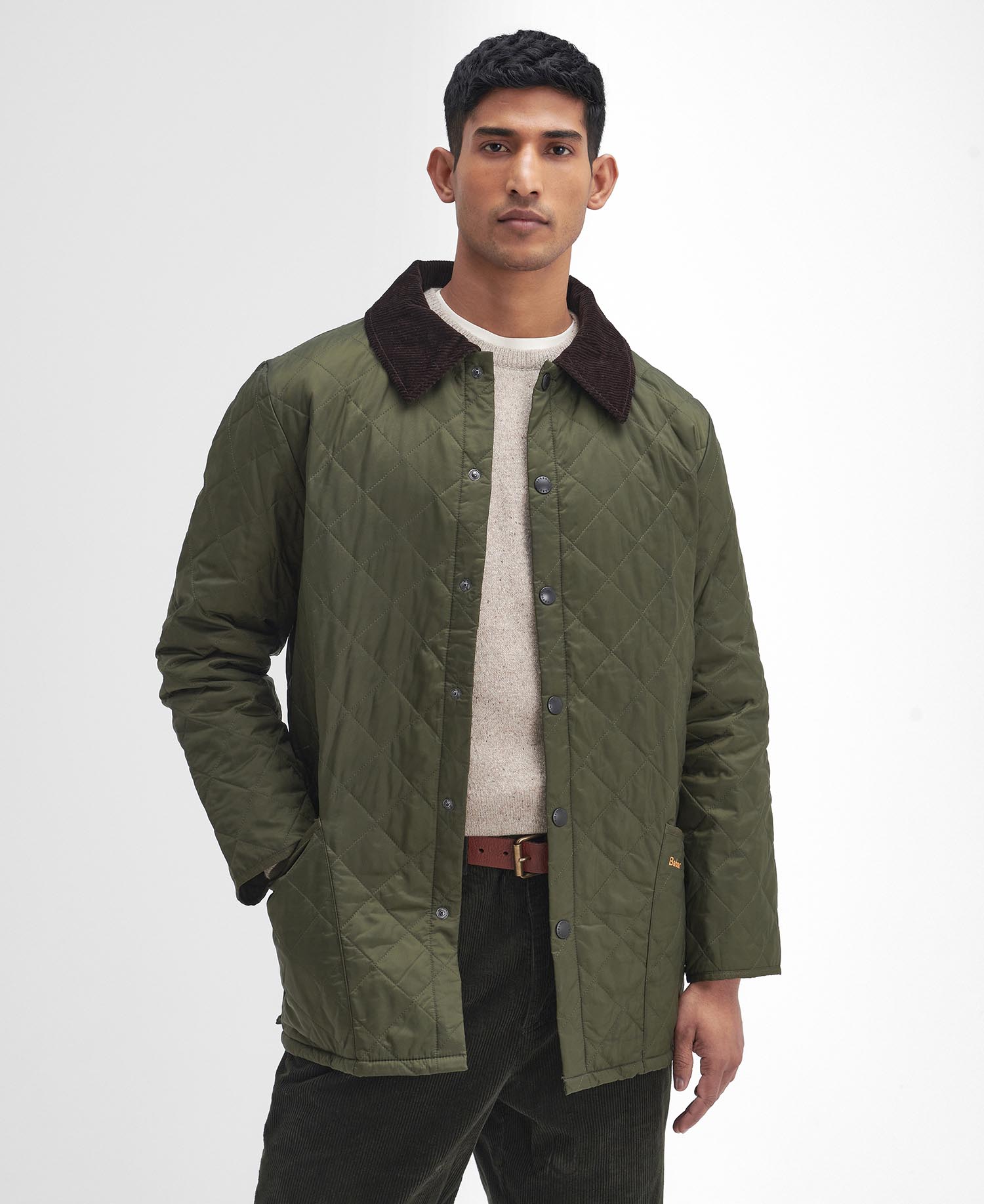 Barbour　LIDDESDALE QUILTED JACKET NAV.jpg