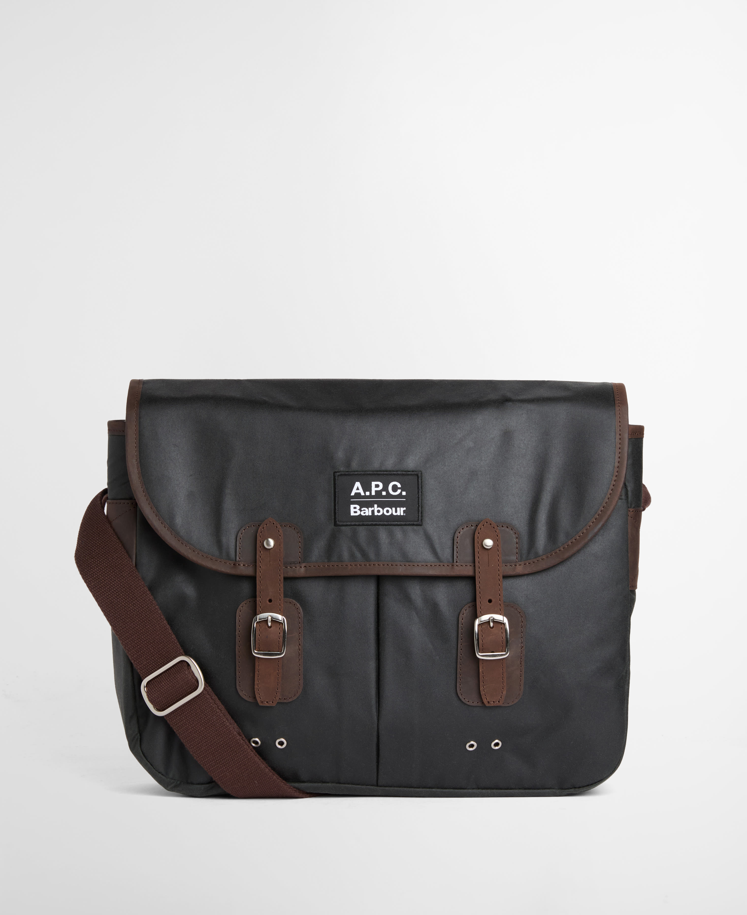 Borsa cerata Tarras Barbour x A.P.C. Dark Sage
