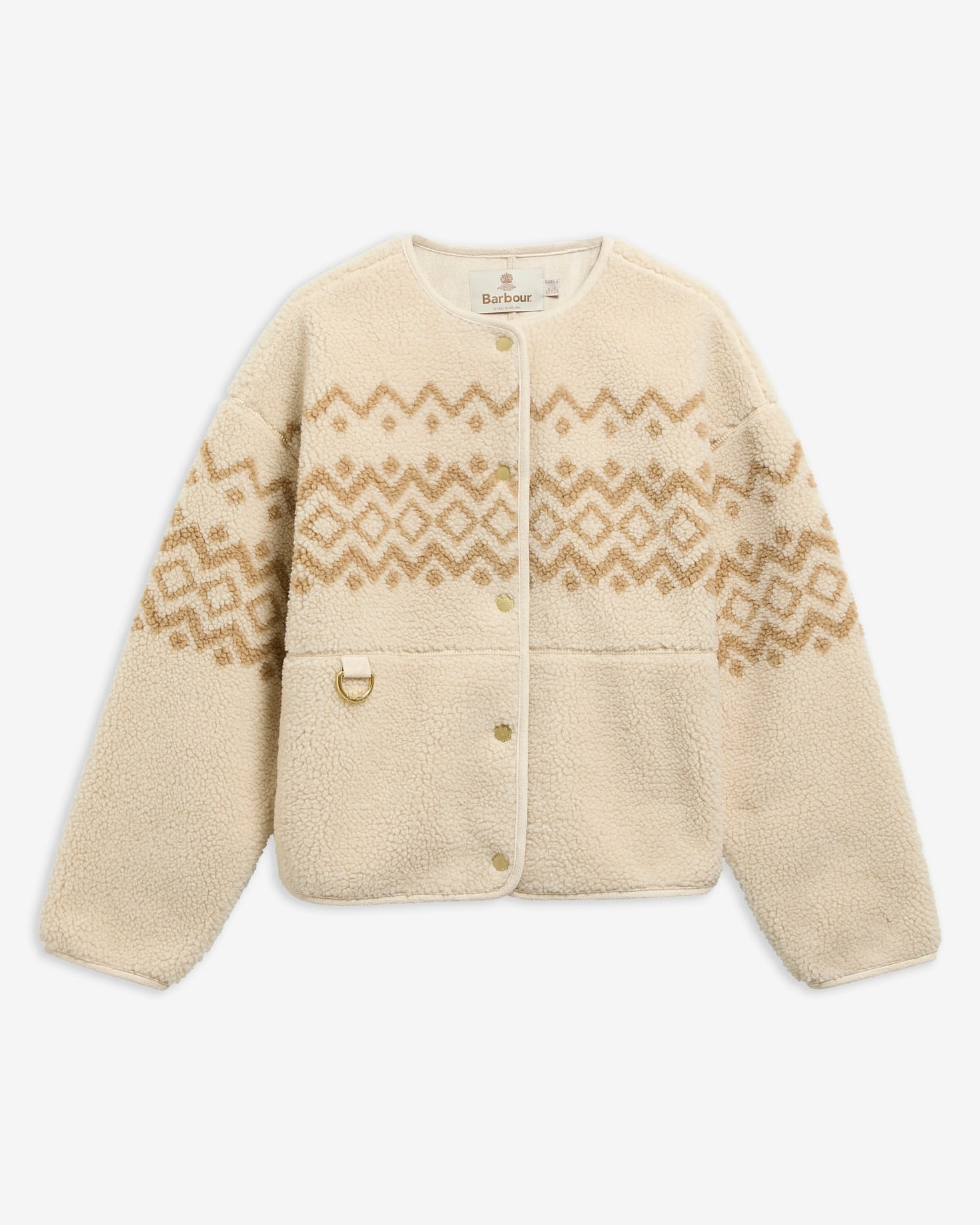 Barbour Fleecejacke Ferrisdale Fair Isle Multi