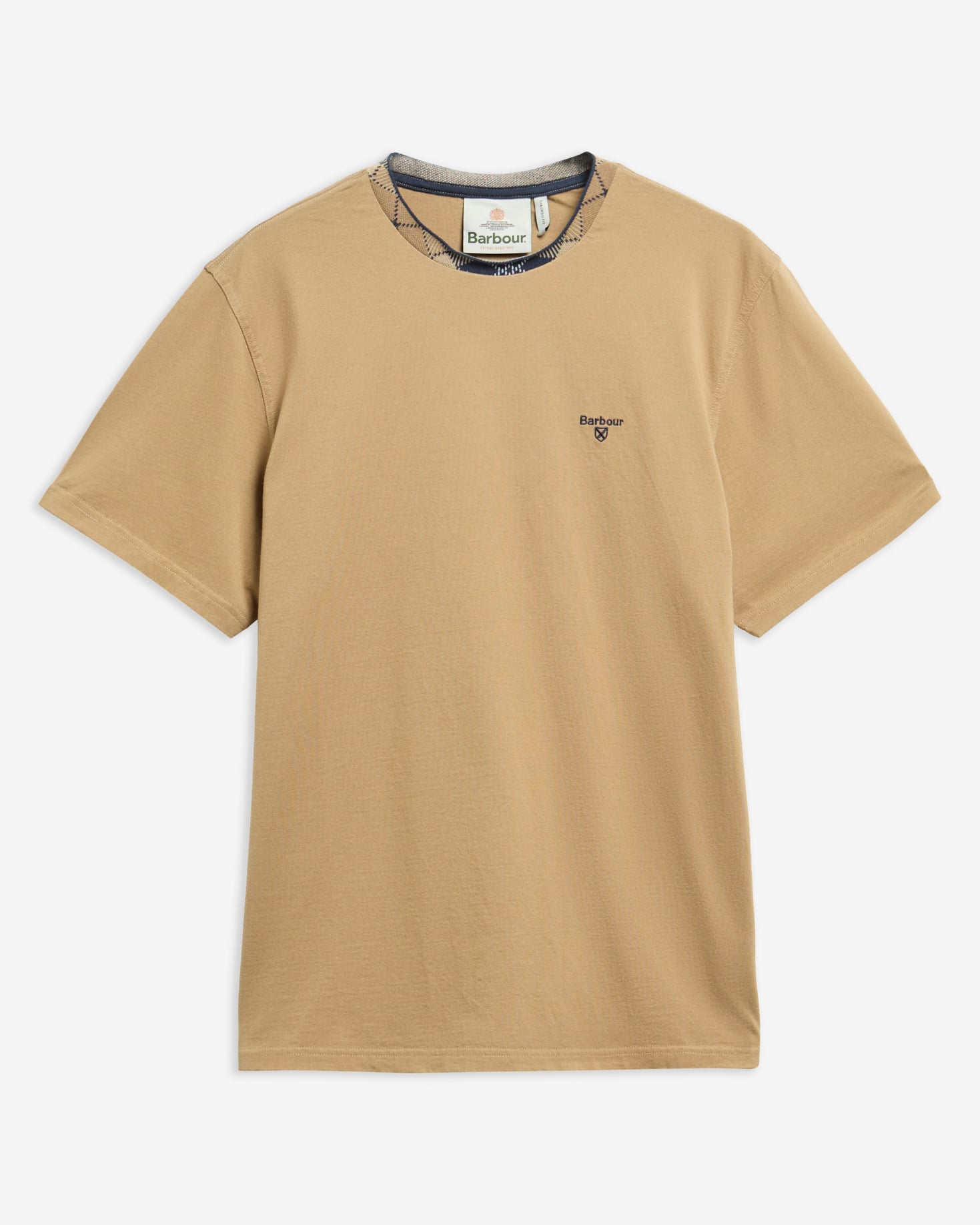 Barbour T-Shirt Stanford Tailored Stone
