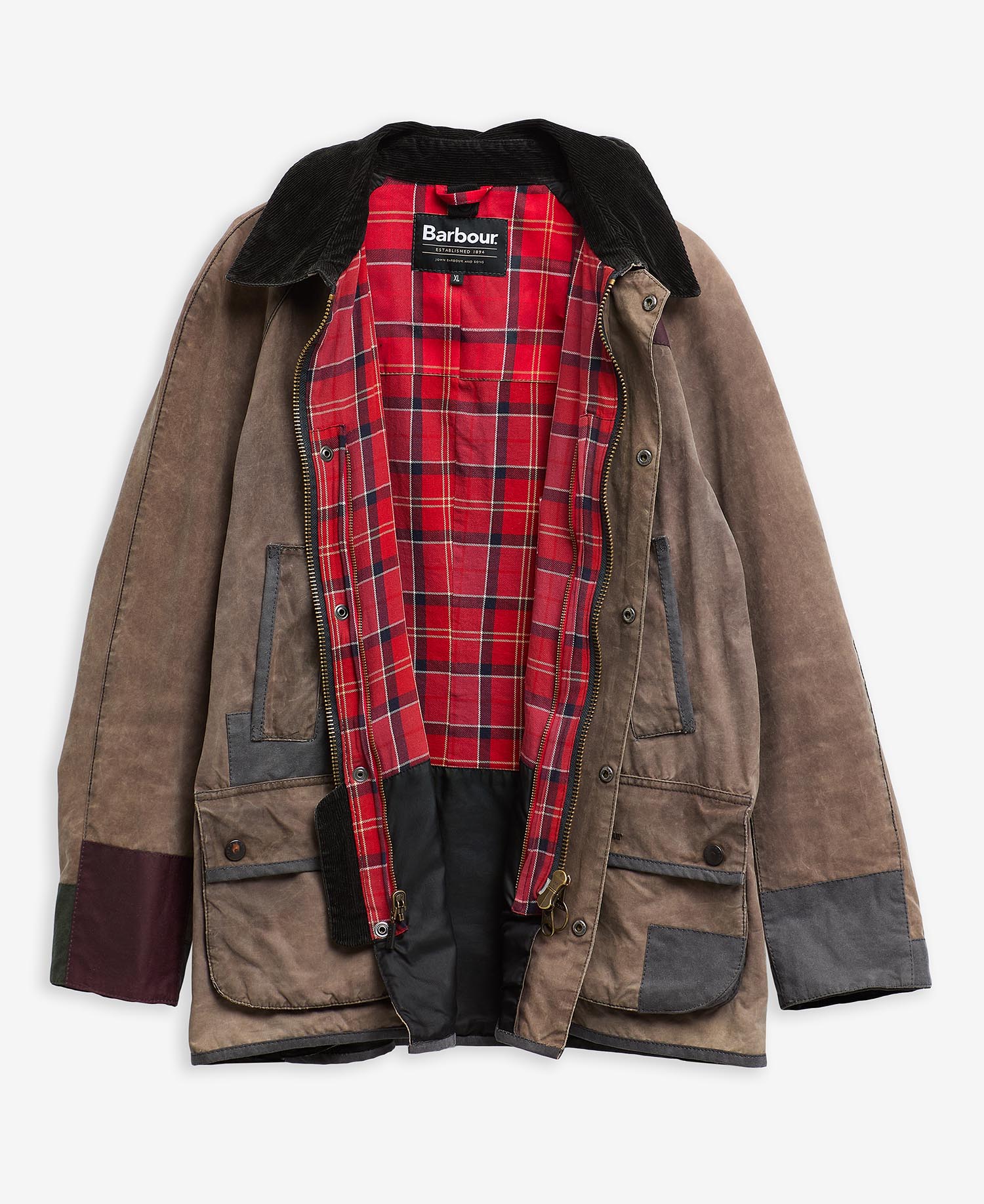 Barbour Re-Loved Ashby Waxed Jacket - Size XL