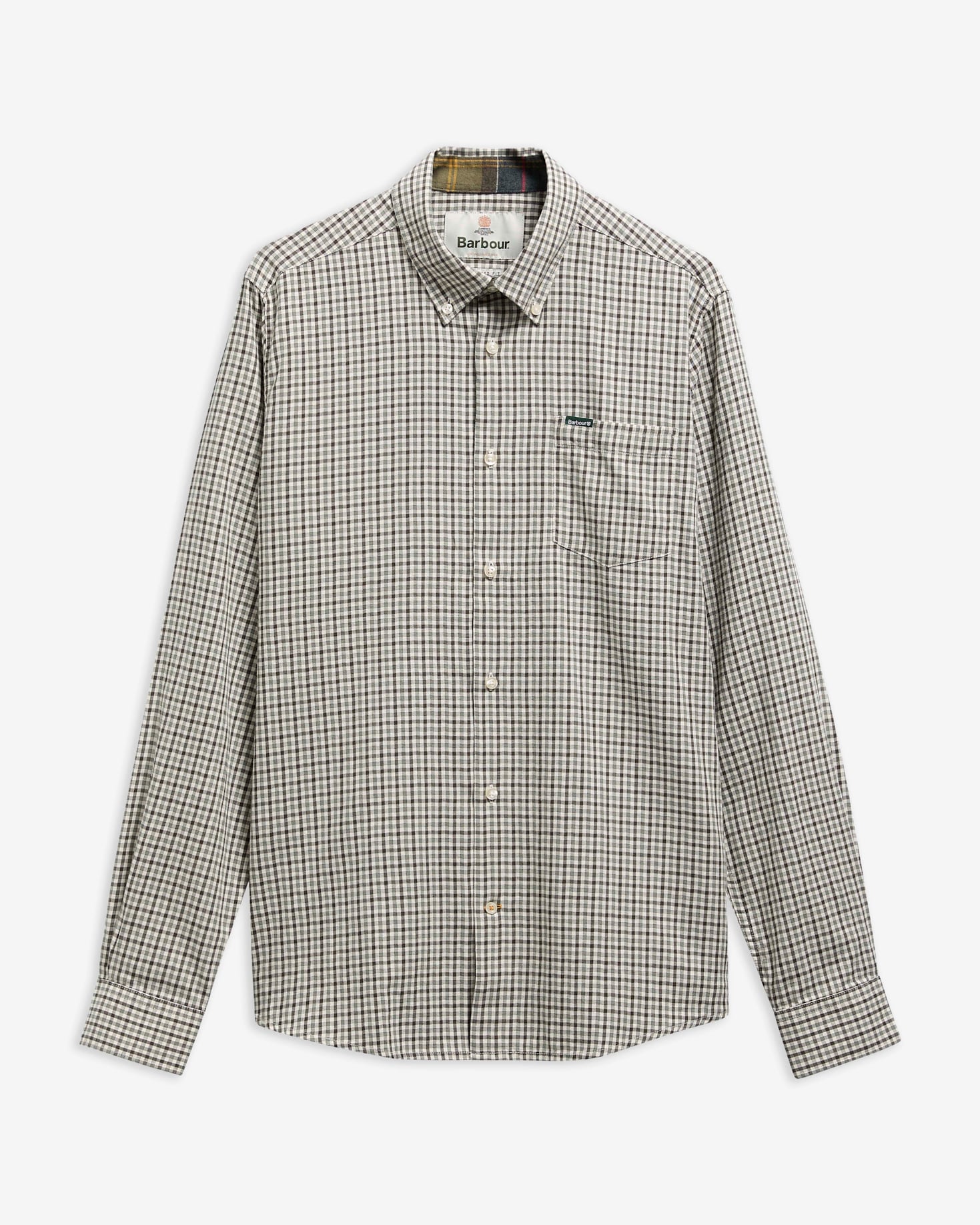 Camicia dal taglio sartoriale Padshaw Olive
