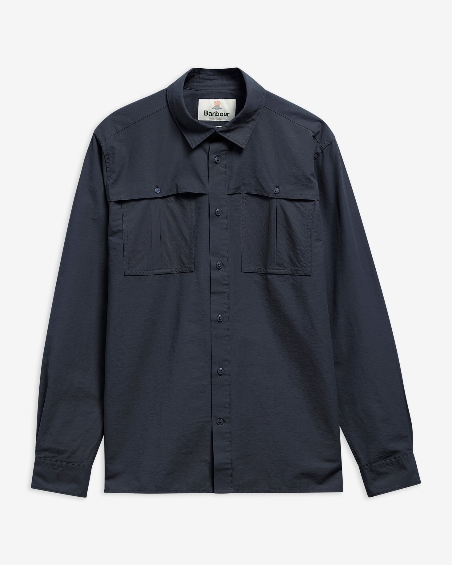 Barbour Hemd Eastgill Relaxed Fit Dark Navy