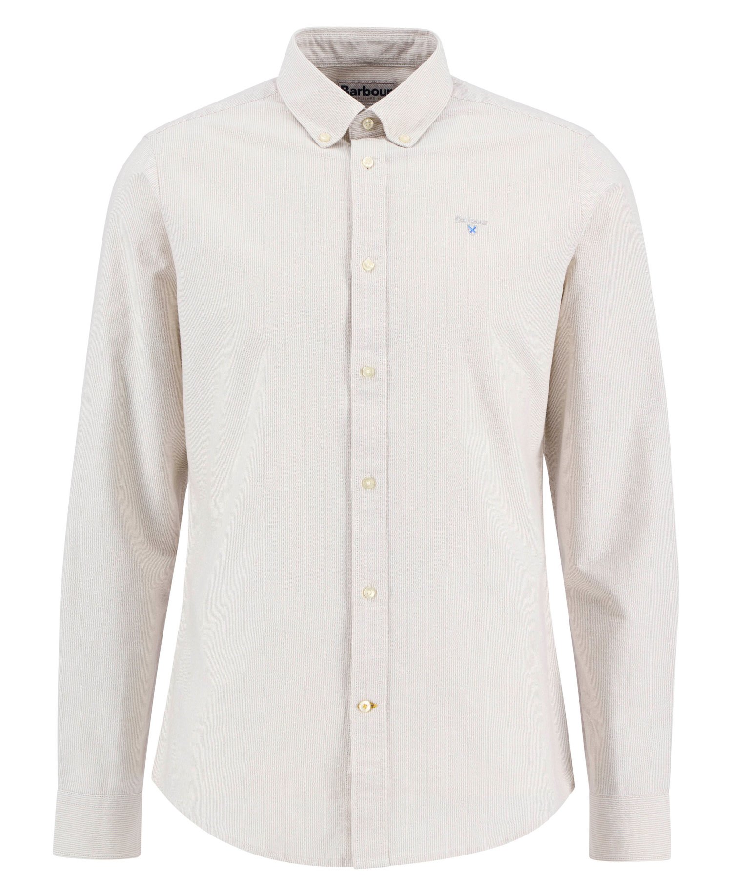 Striped Oxford Tailored Long-Sleeved Shirt