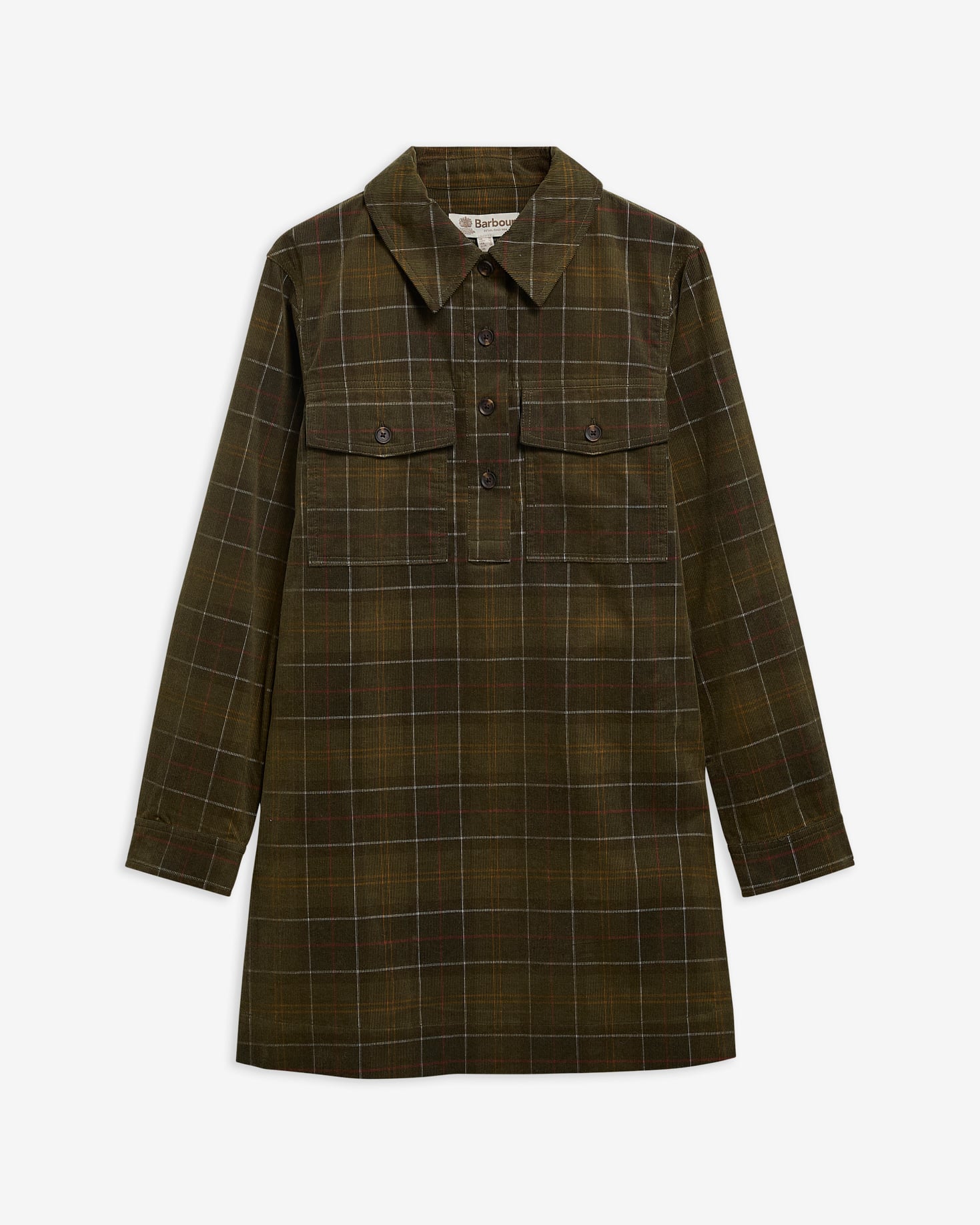 Shae Tartan Mini Dress Sage/Classic Tartan