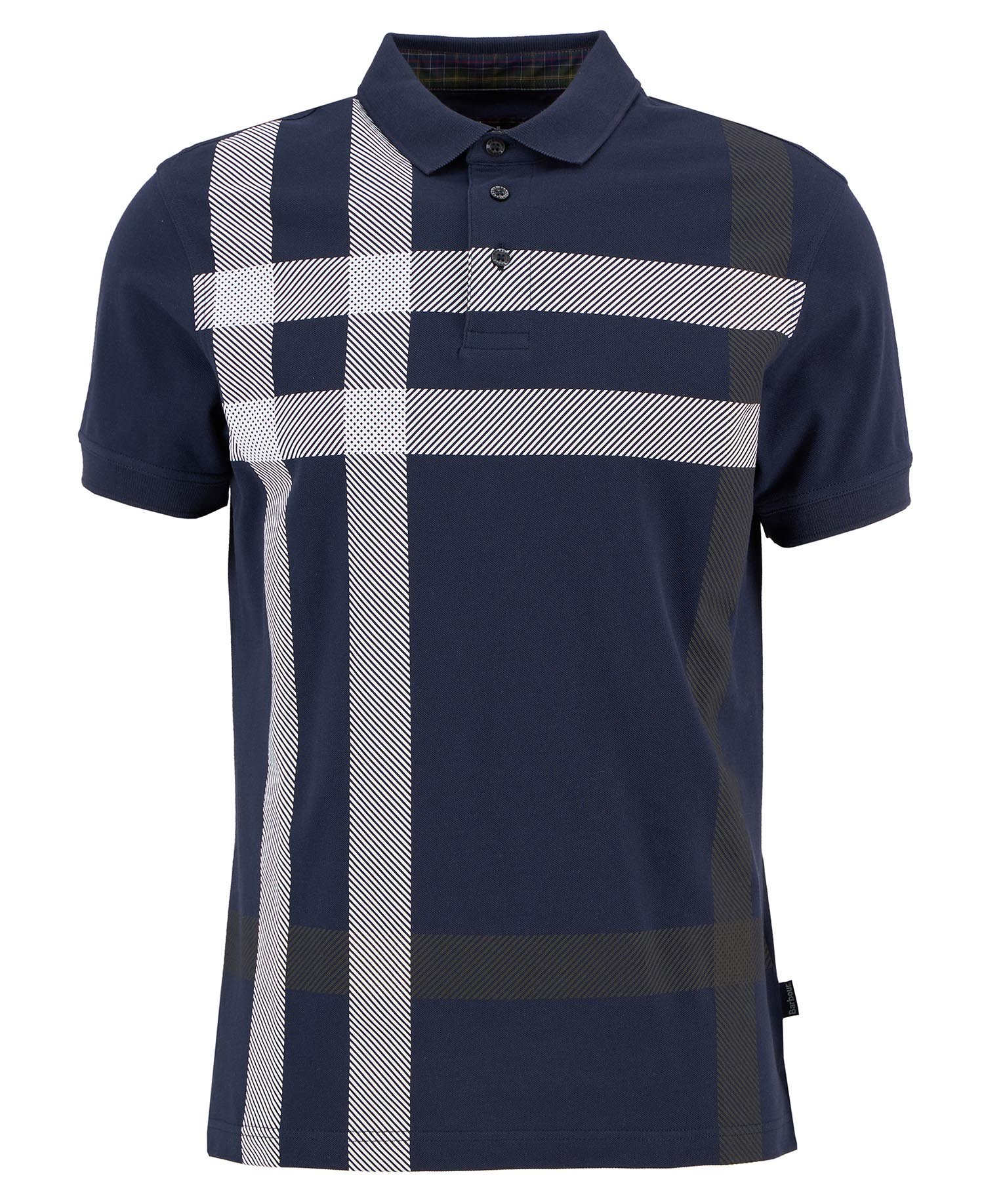Blaine Tartan Short-Sleeved Polo Shirt Blaine Tartan Short-Sleeved Polo Shirt