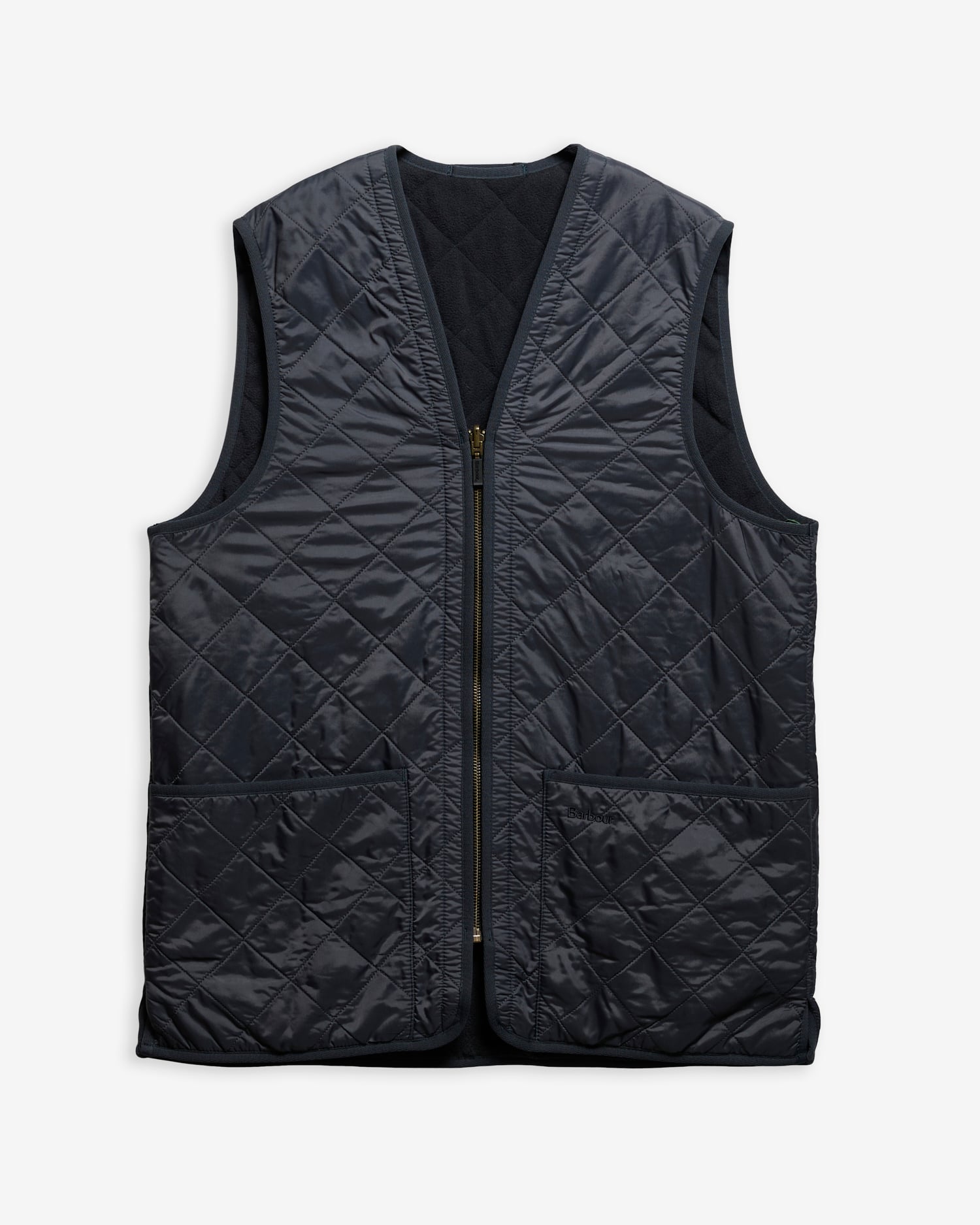 Gilet trapuntato/fodera con zip Polarquilt