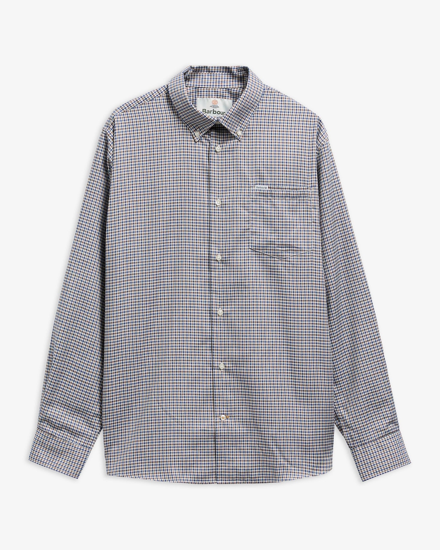 Barnard Thermo Weave Regular-Fit Shirt Deep Blue