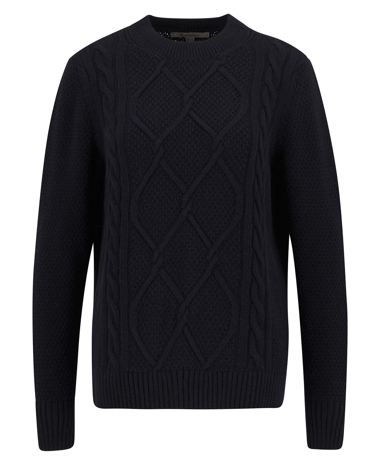 Burne Argyle Crew Neck Jumper