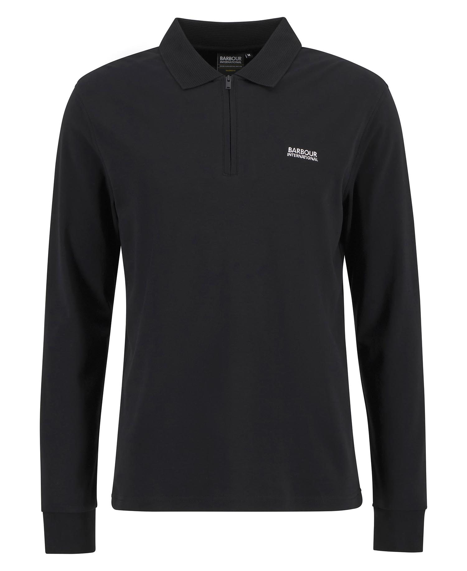 Innes Interlock Long-Sleeved Polo Shirt Innes Interlock Long-Sleeved Polo Shirt