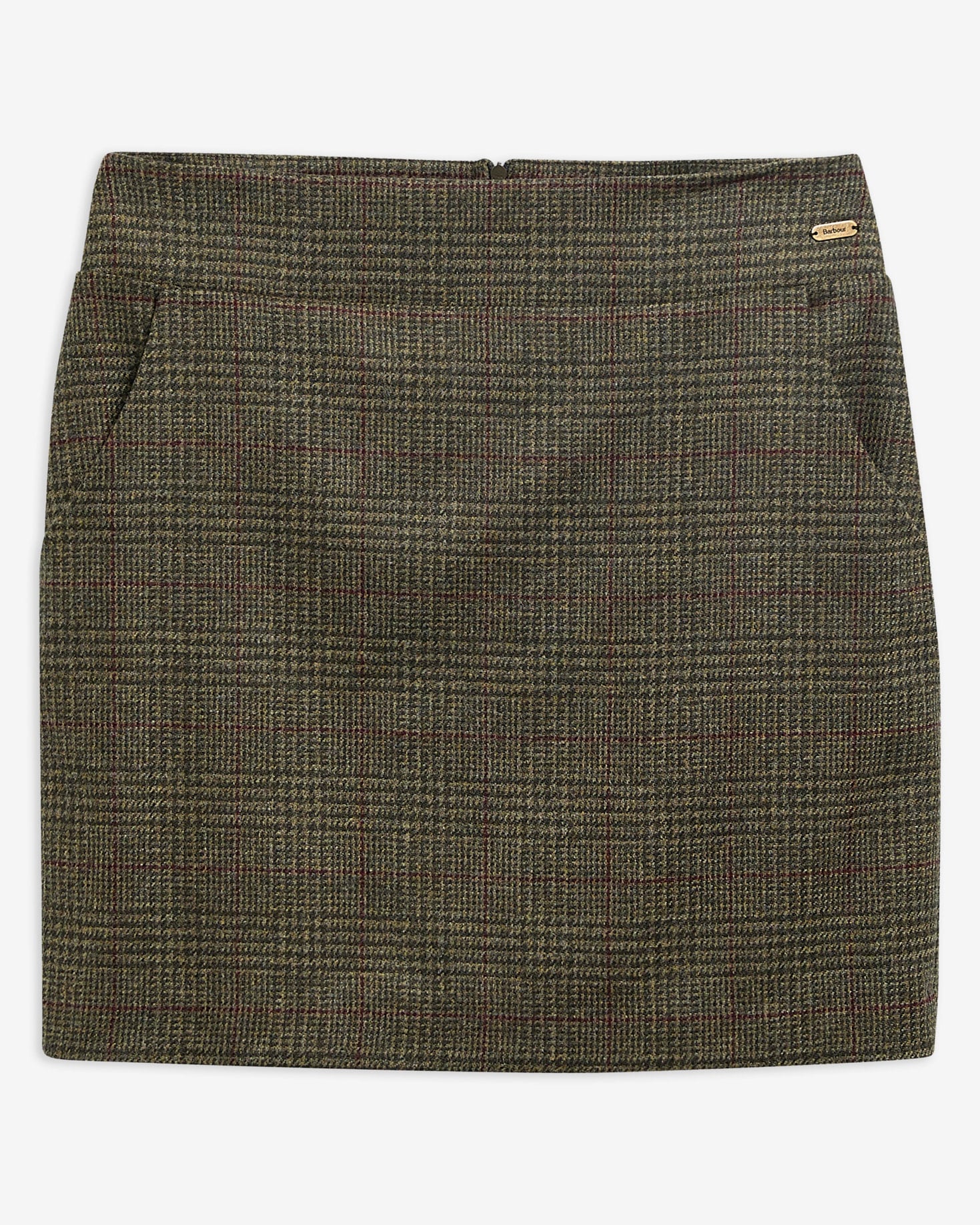 Browning Mini Skirt Olive Prince Of Wales