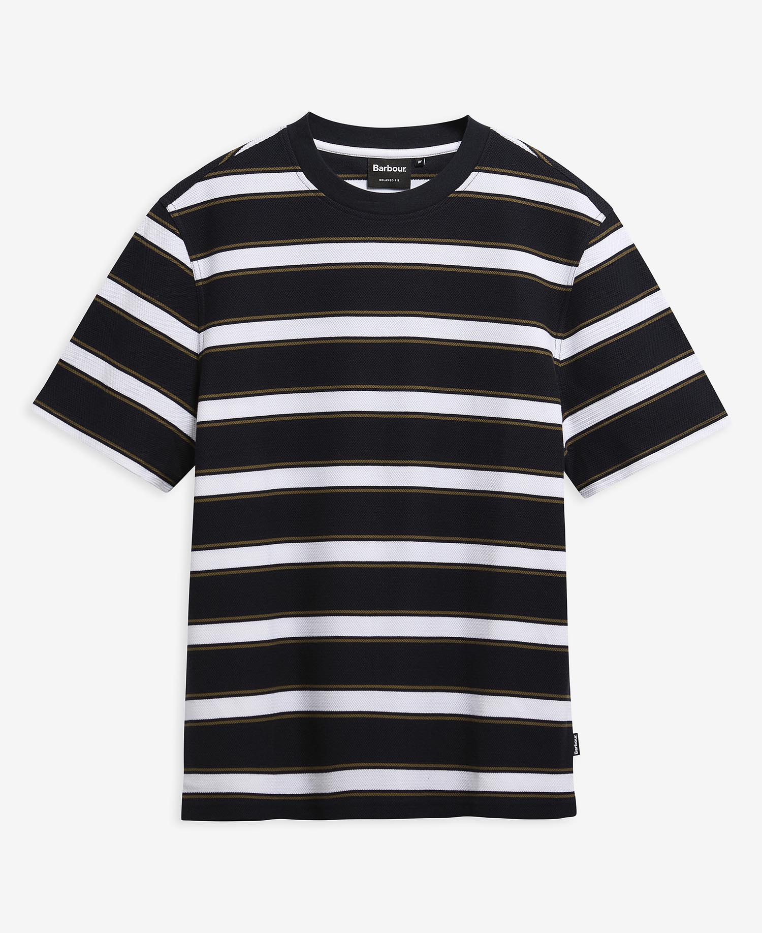 Browtop Striped Relaxed T-Shirt Dark Navy
