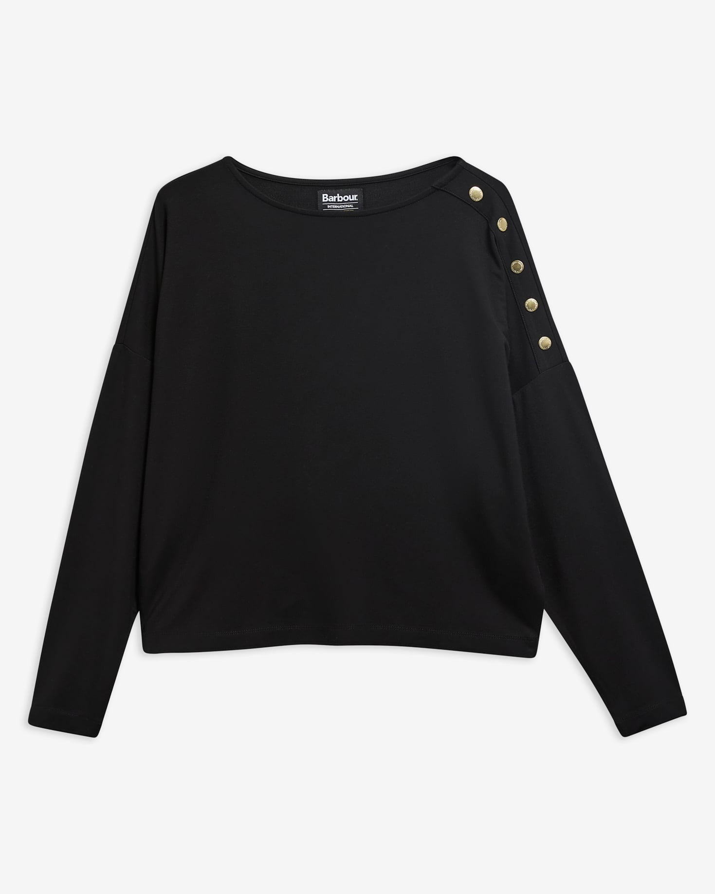 Cyrus Long-Sleeved Top Black