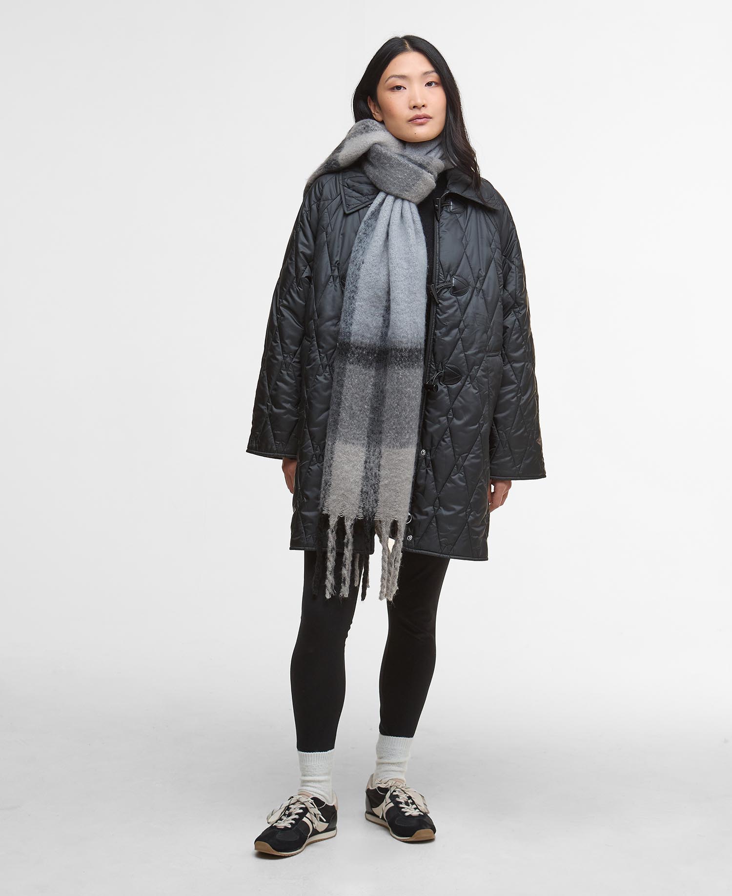 Isla Tartan Boucle Scarf