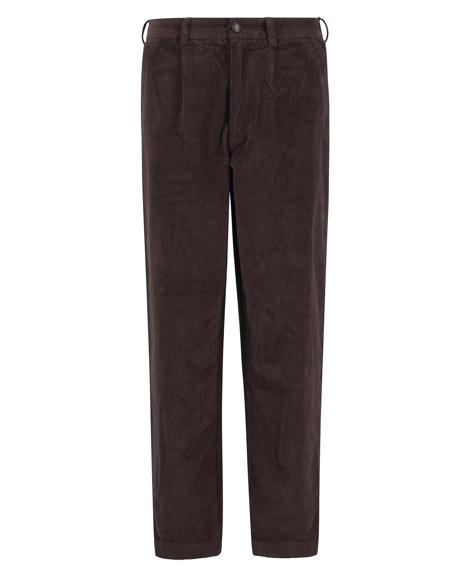 Stretch Cord Relaxed Trousers