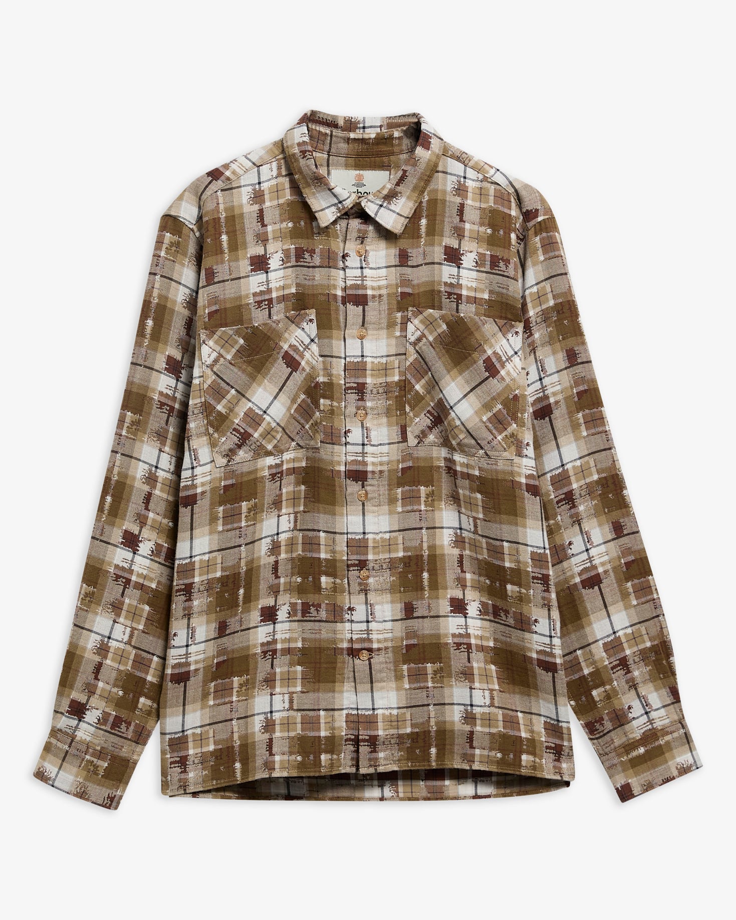 Barbour Hemd Gordale Tartan Relaxed Fit Beech