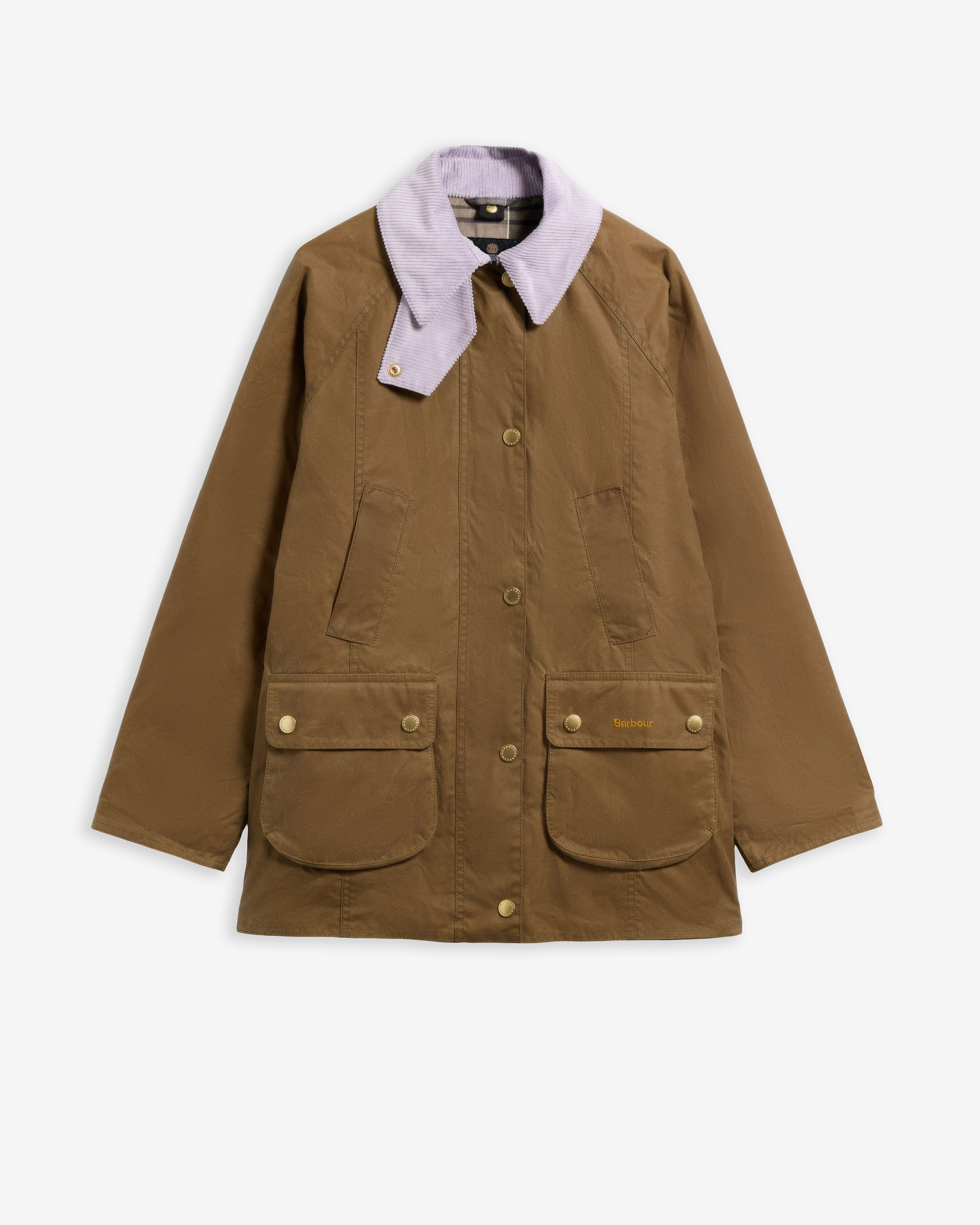 Modern Beadnell Waxed Jacket Sand/Dress/Heather Mist