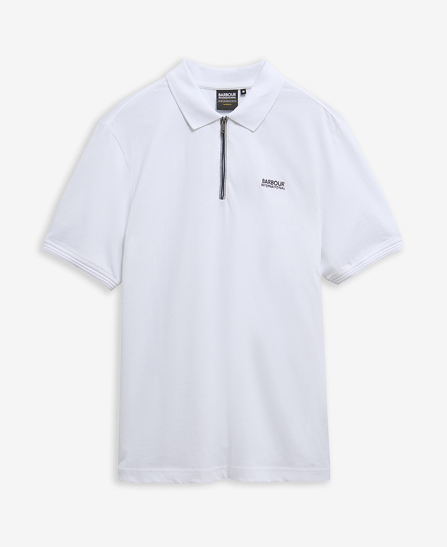 Poloshirt Ashmann Tipped White
