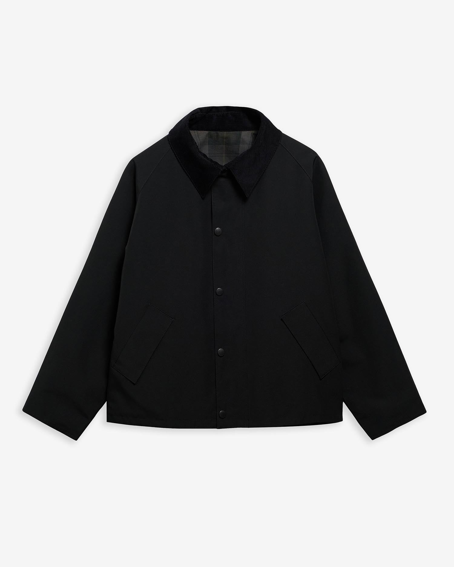 Barbour Freizeitjacke Oversized Reversible Transport Black