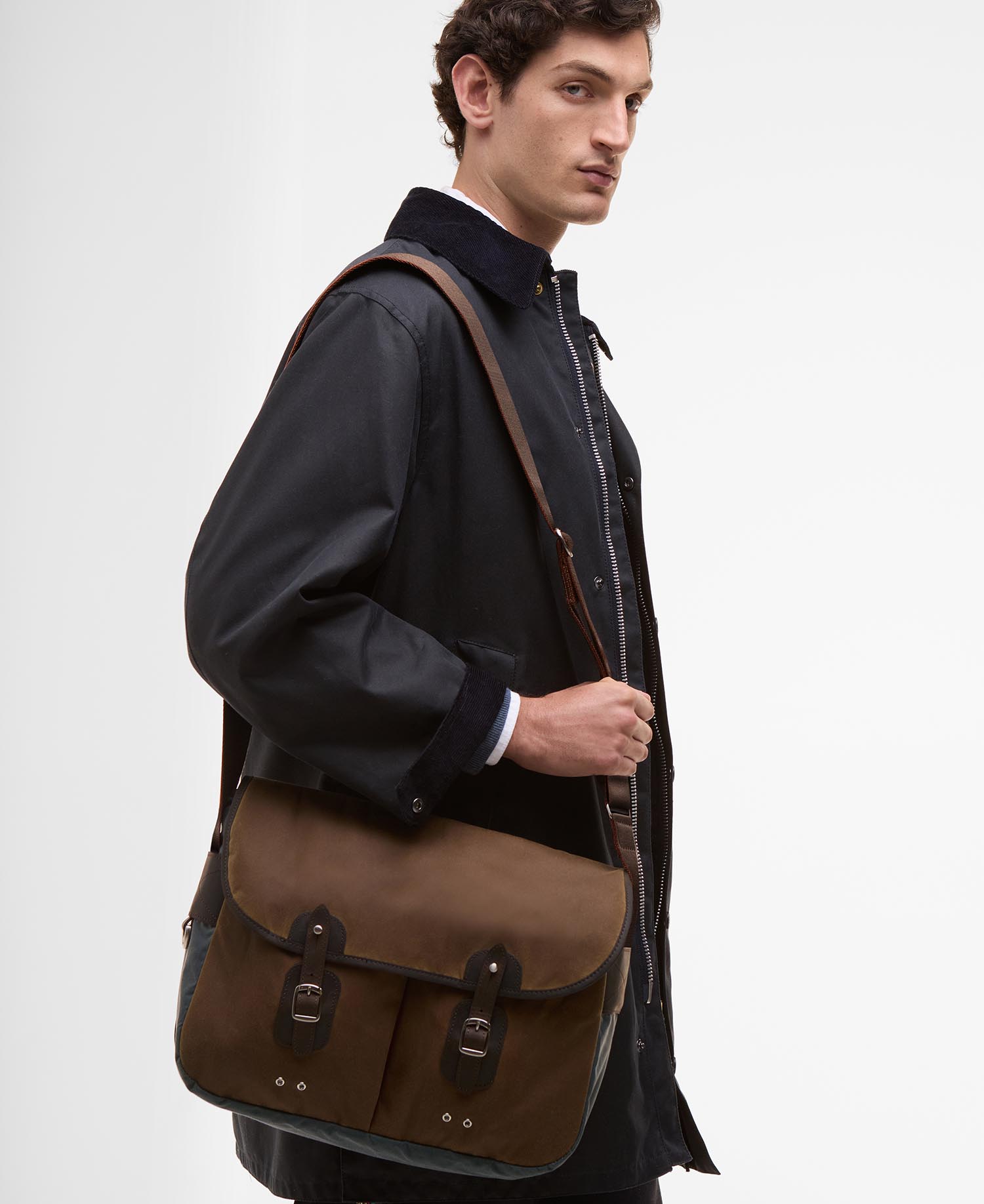 Paul Smith loves Barbour Umhängetasche Wax Tarras