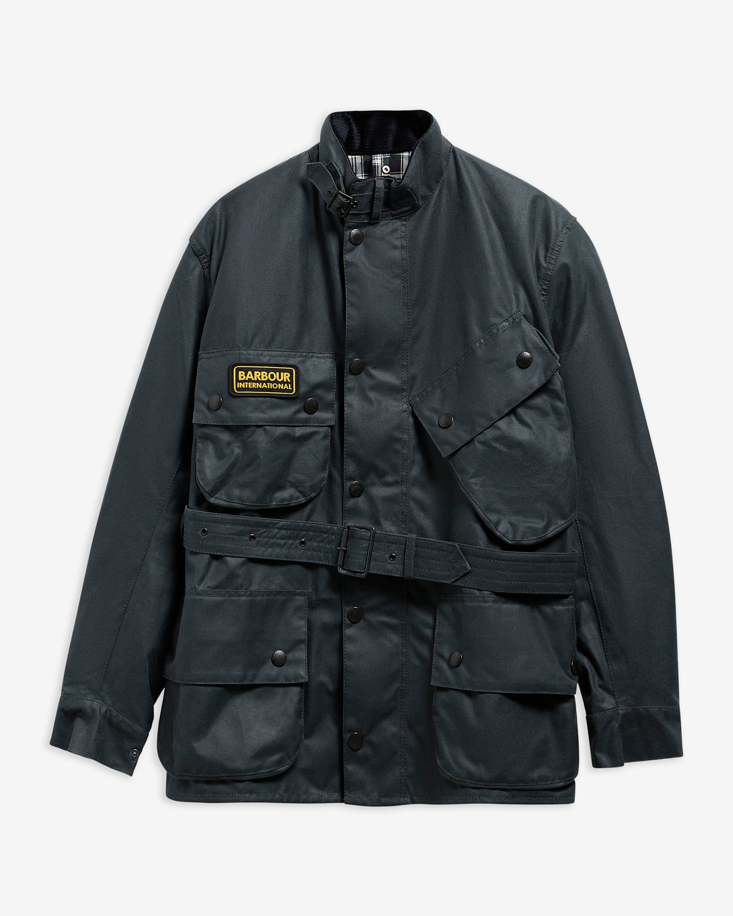 Giacca originale cerata Dark Slate