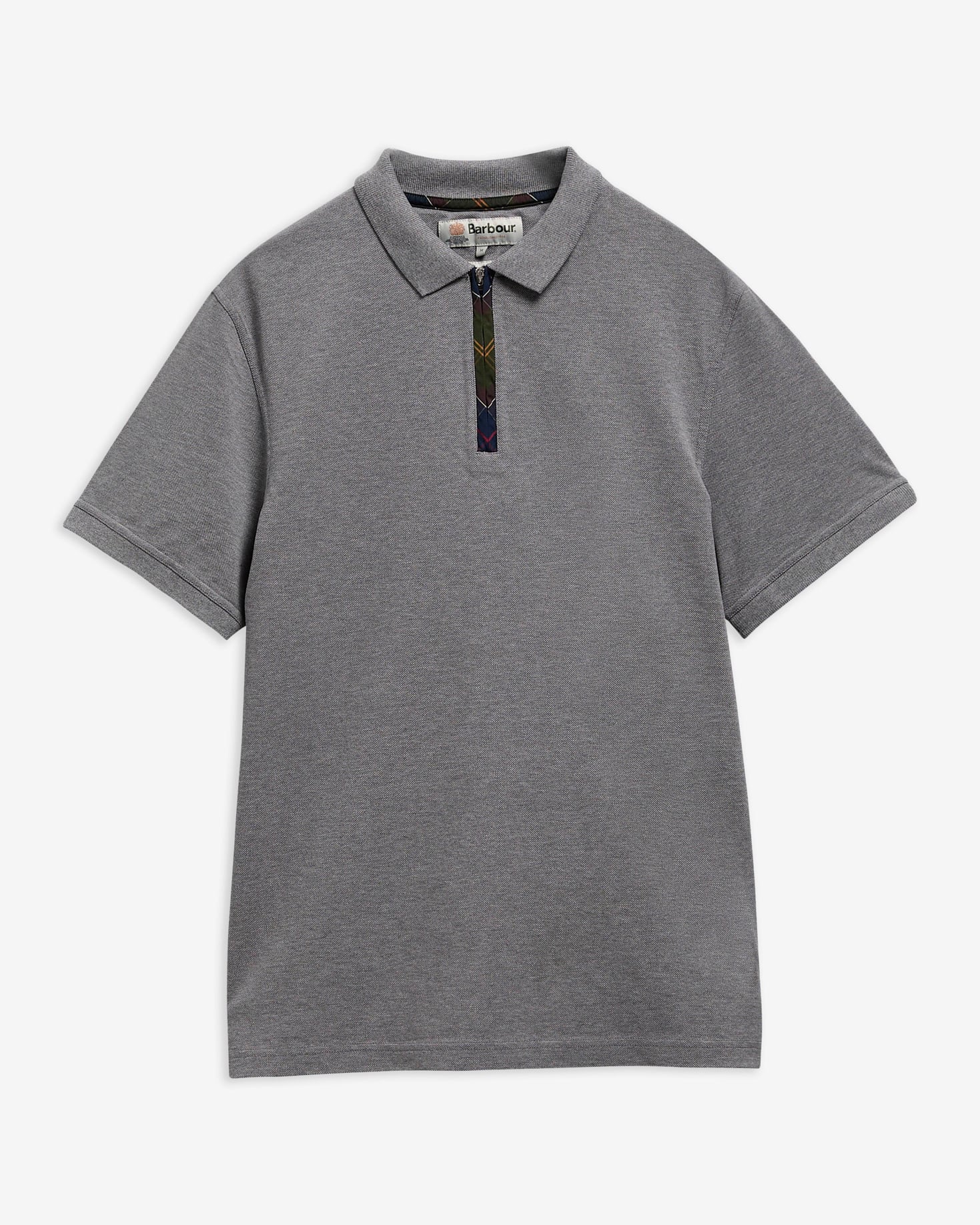 Stately Polo Shirt Pewter