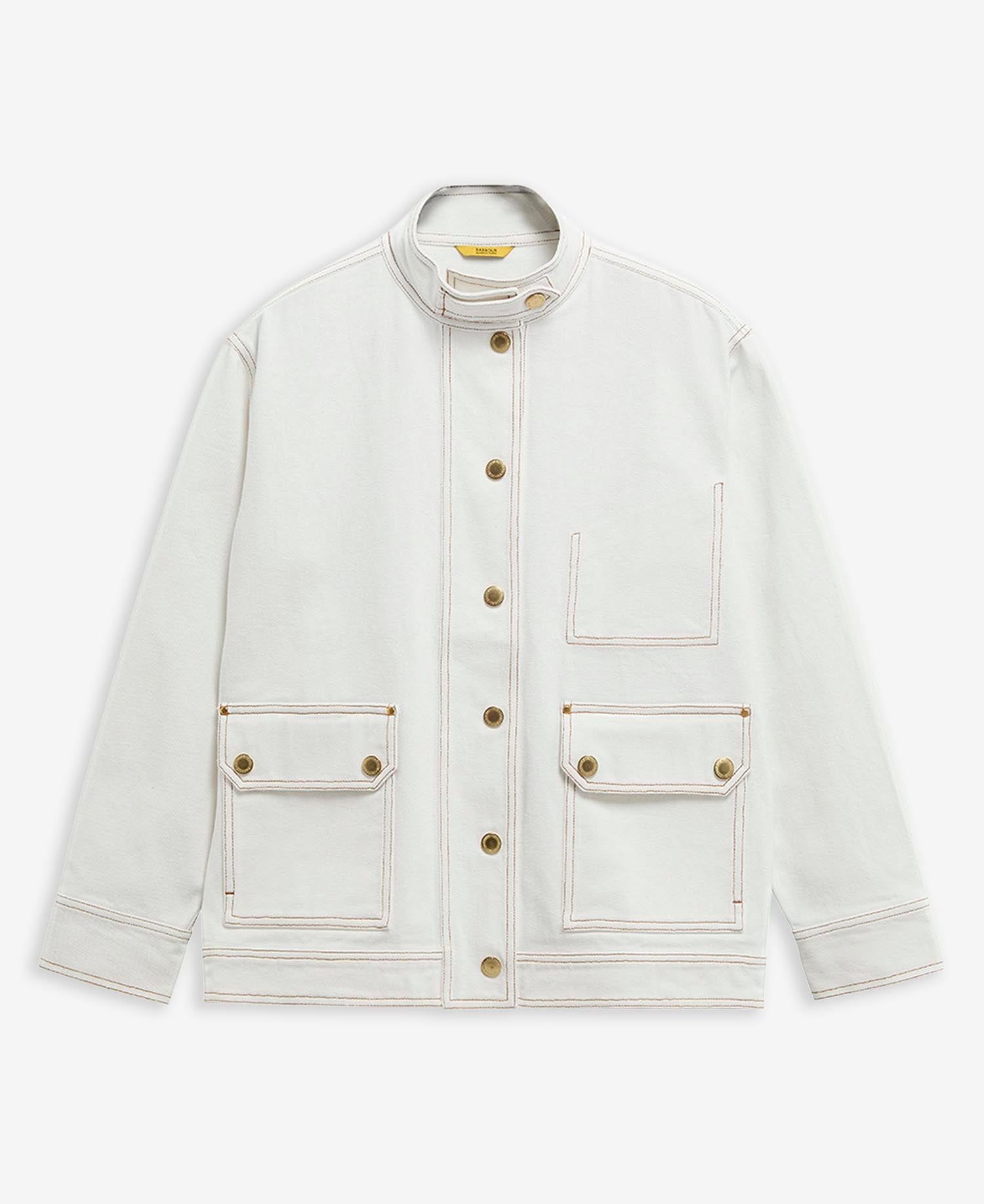 Kyla Denim Jacket Denim White