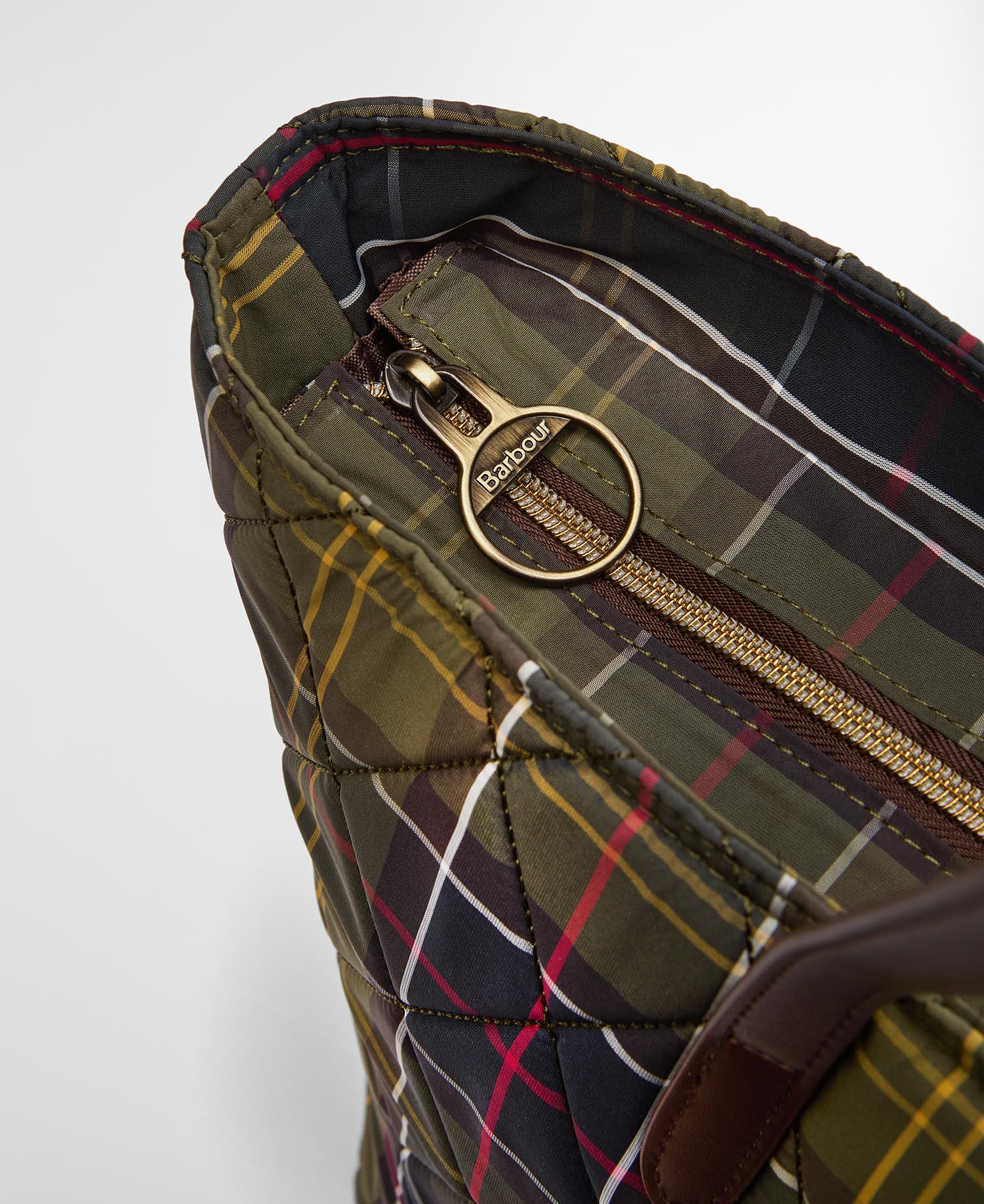 Wetherham Quilted Tartan Tote Bag