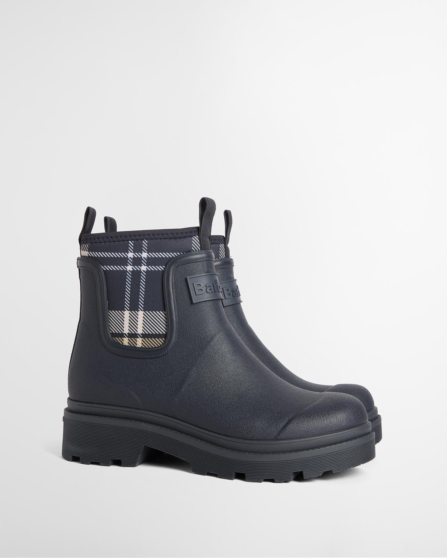 Cynthia Chelsea Ankle Wellingtons Dk Navy/Birchwood