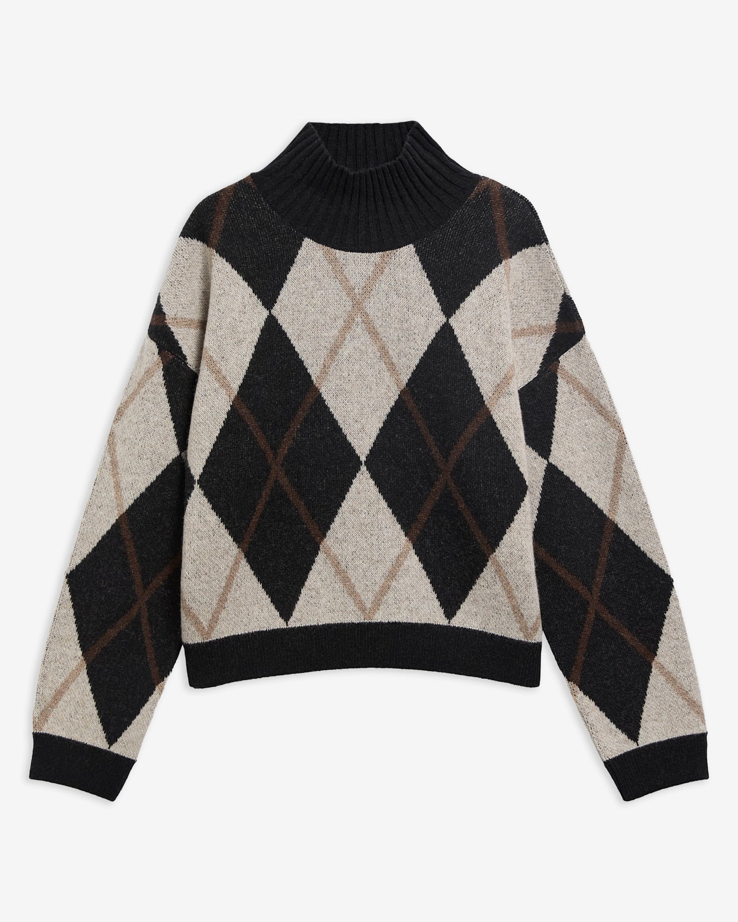Marlow Argyle Wool Jumper Multi