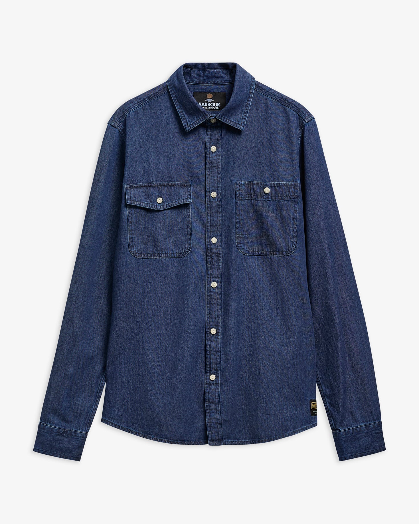Hemd Dufton Denim Dark Indigo