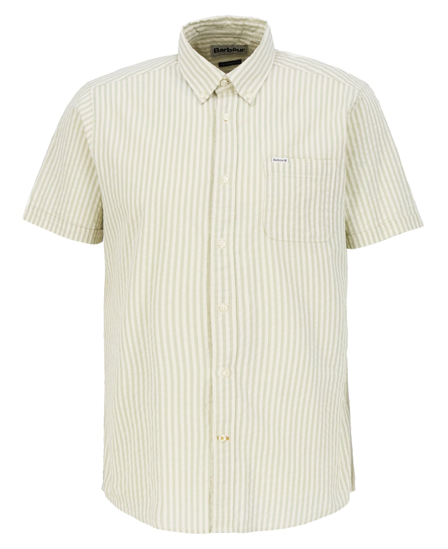 Cresswell Seersucker Regular Short-Sleeved Shirt