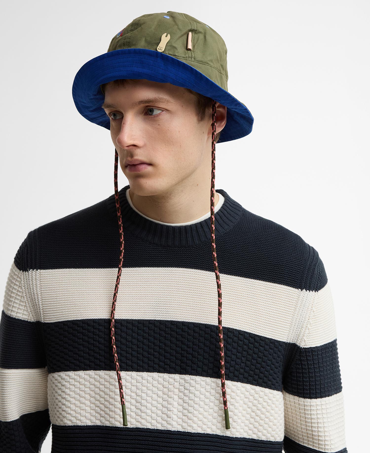 Paul Smith Loves Barbour Domed Bucket Hat