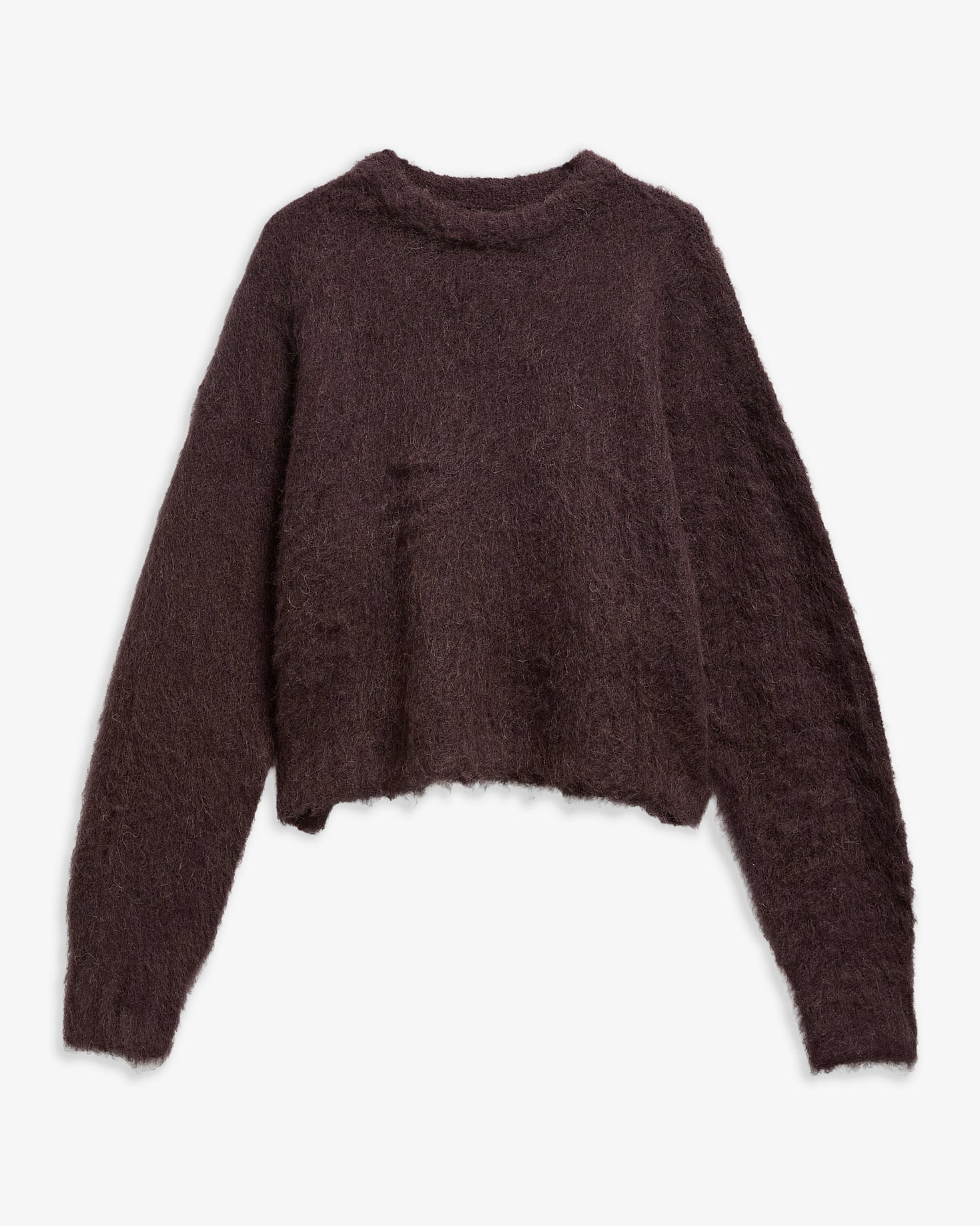 Gea Alpaca-Blend Crew Neck Jumper Truffle