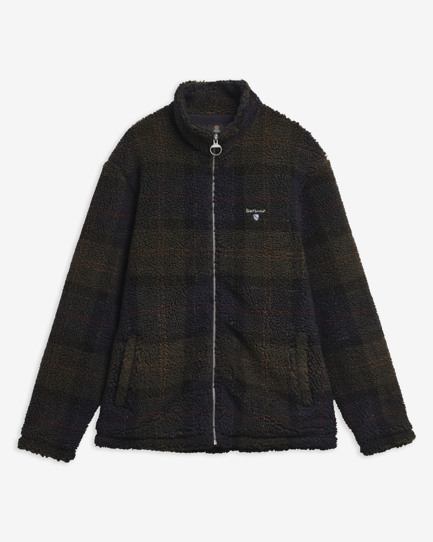 Pile sherpa con motivo tartan Shadow Classic Tartan