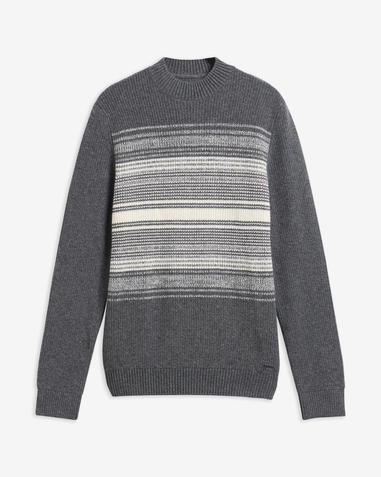 Monitor Crew Neck Jumper Asphalt