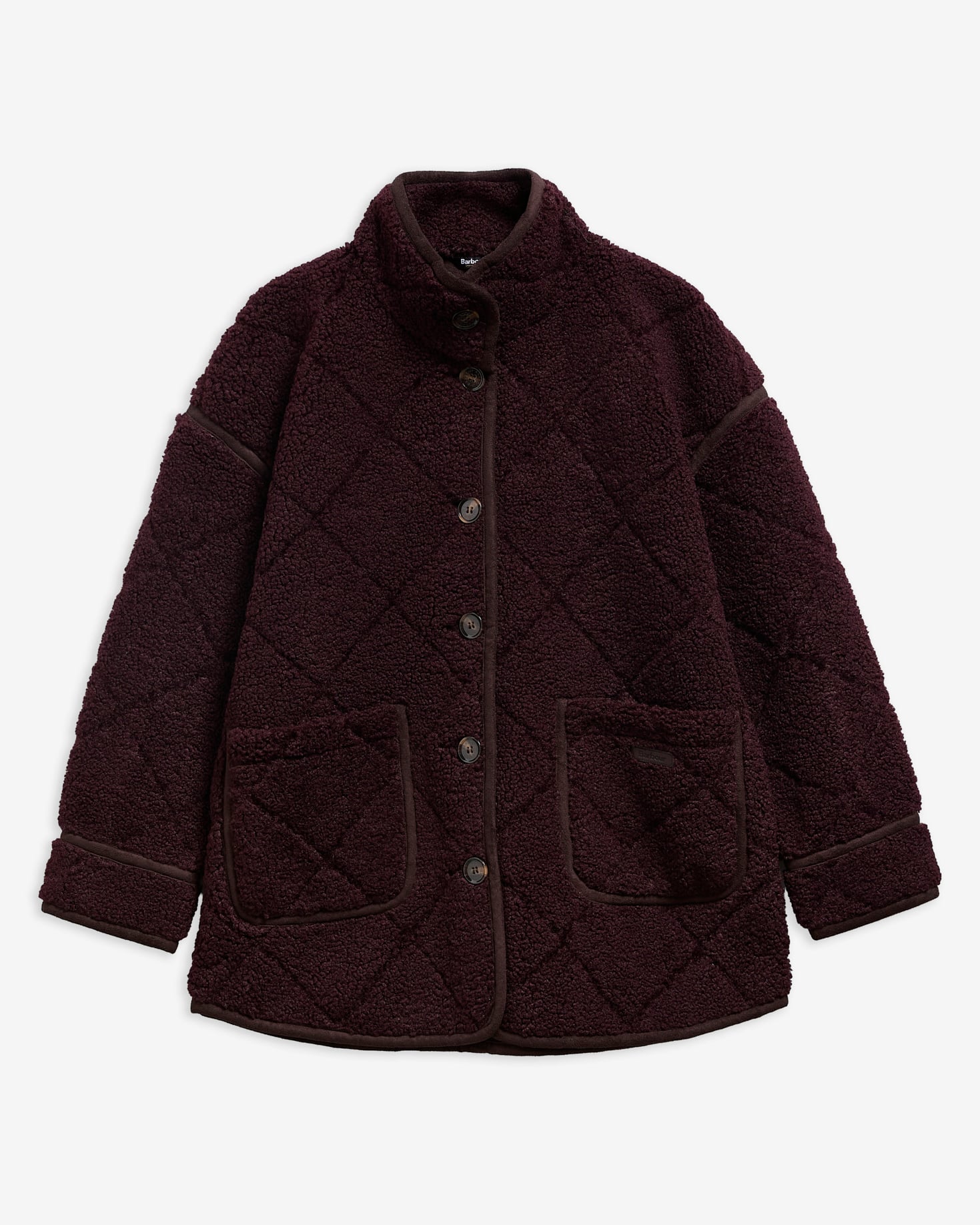Maplewood Fleece Casual Jacket Fig/Ganache