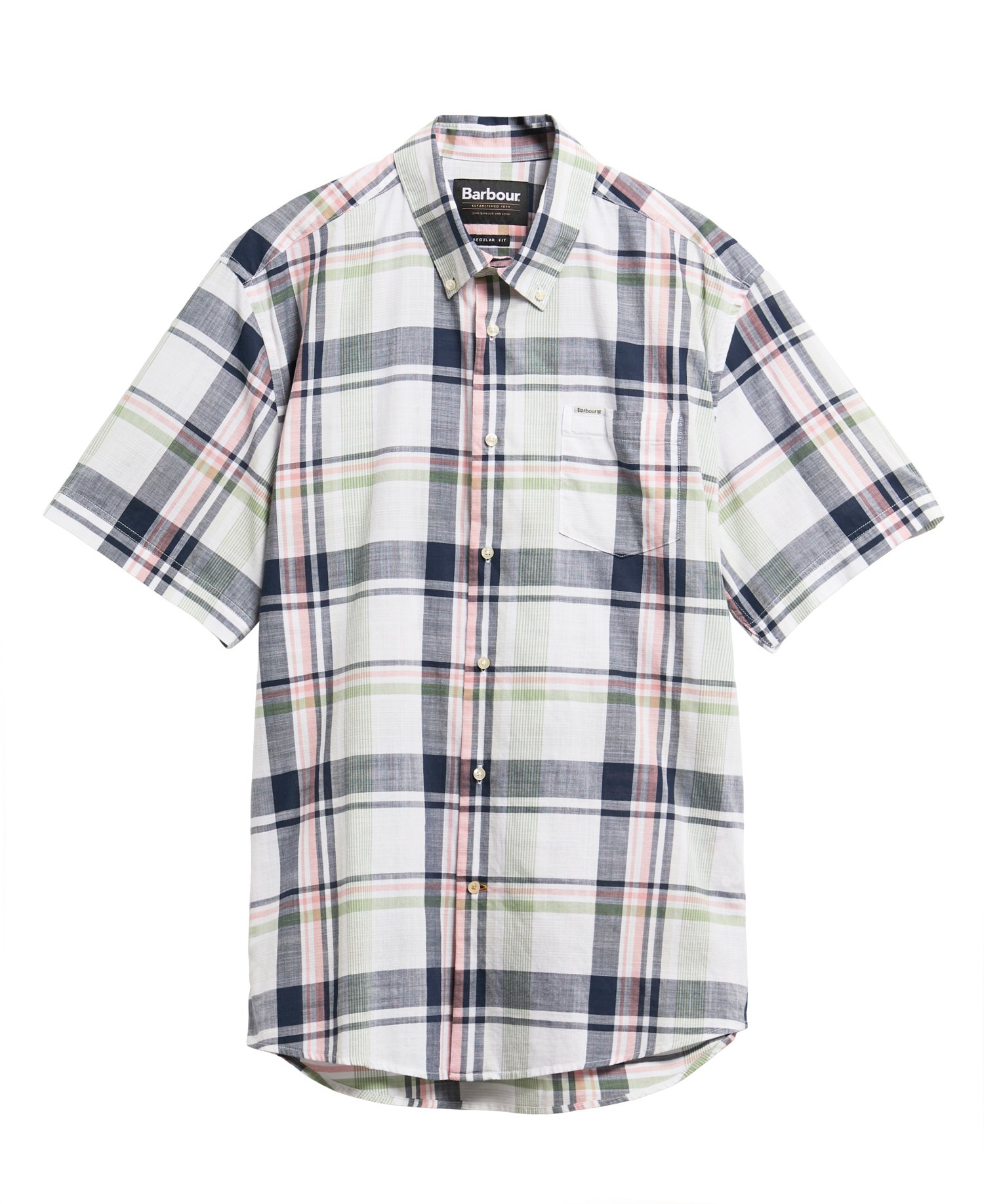 Swinfell Checked Regular Short-Sleeved Shirt