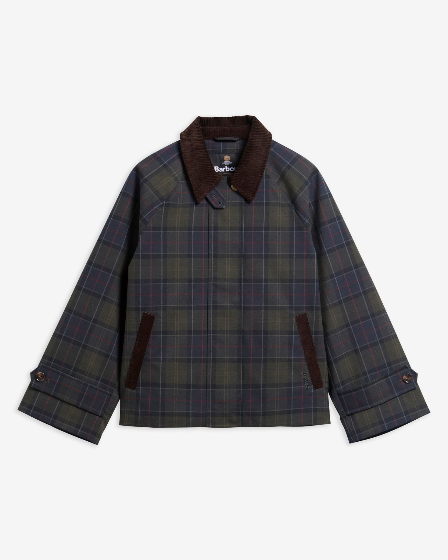 Sandra Tartan Showerproof Jacket Classic Tartan