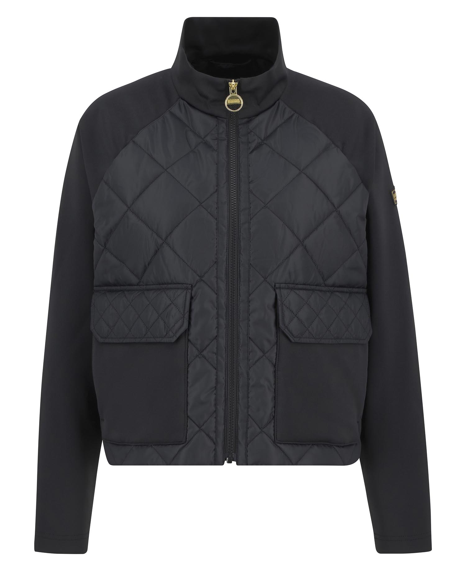 Ebony Quilted Sweatshirt