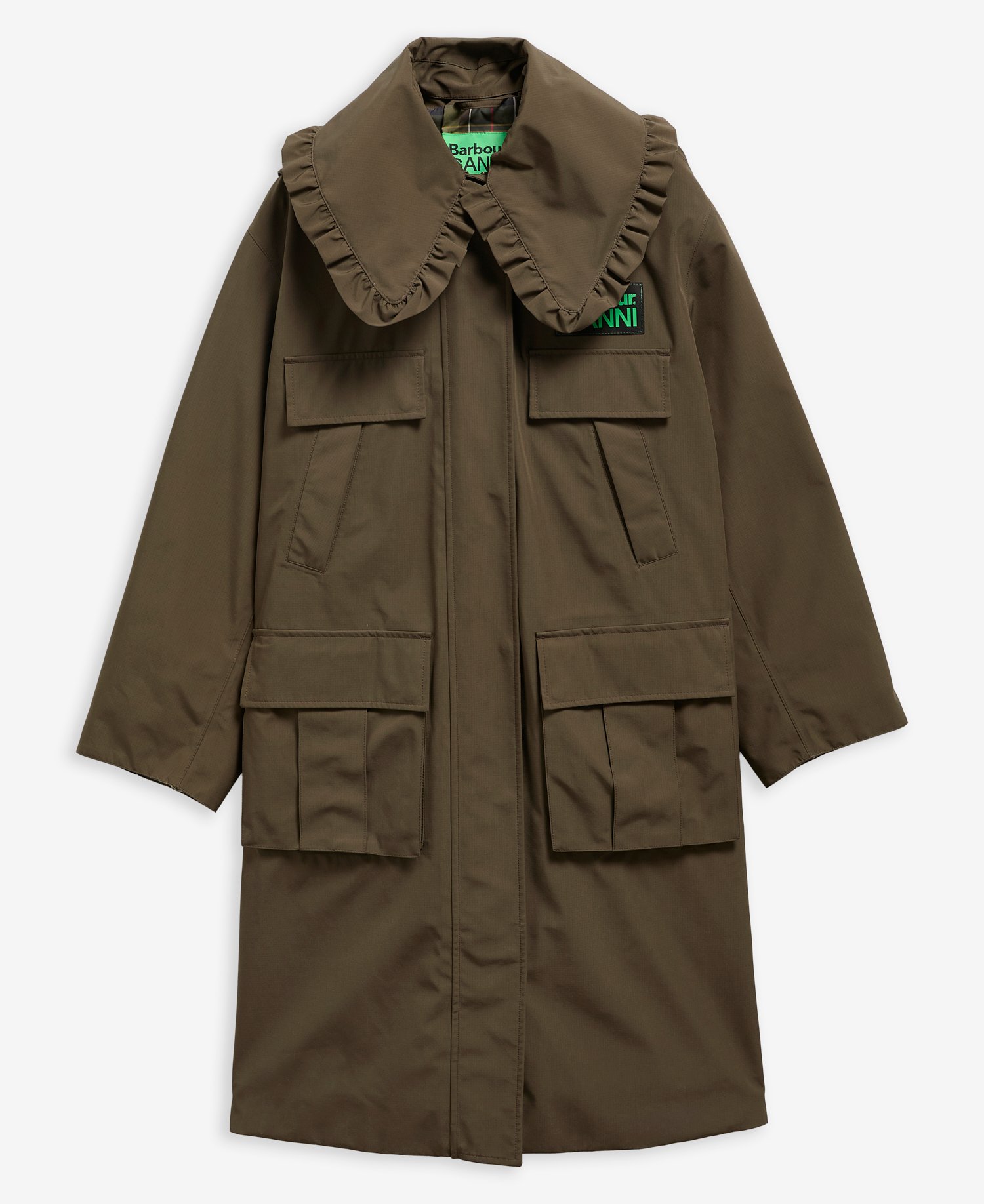 Barbour x GANNI Waterproof Parka Jacket