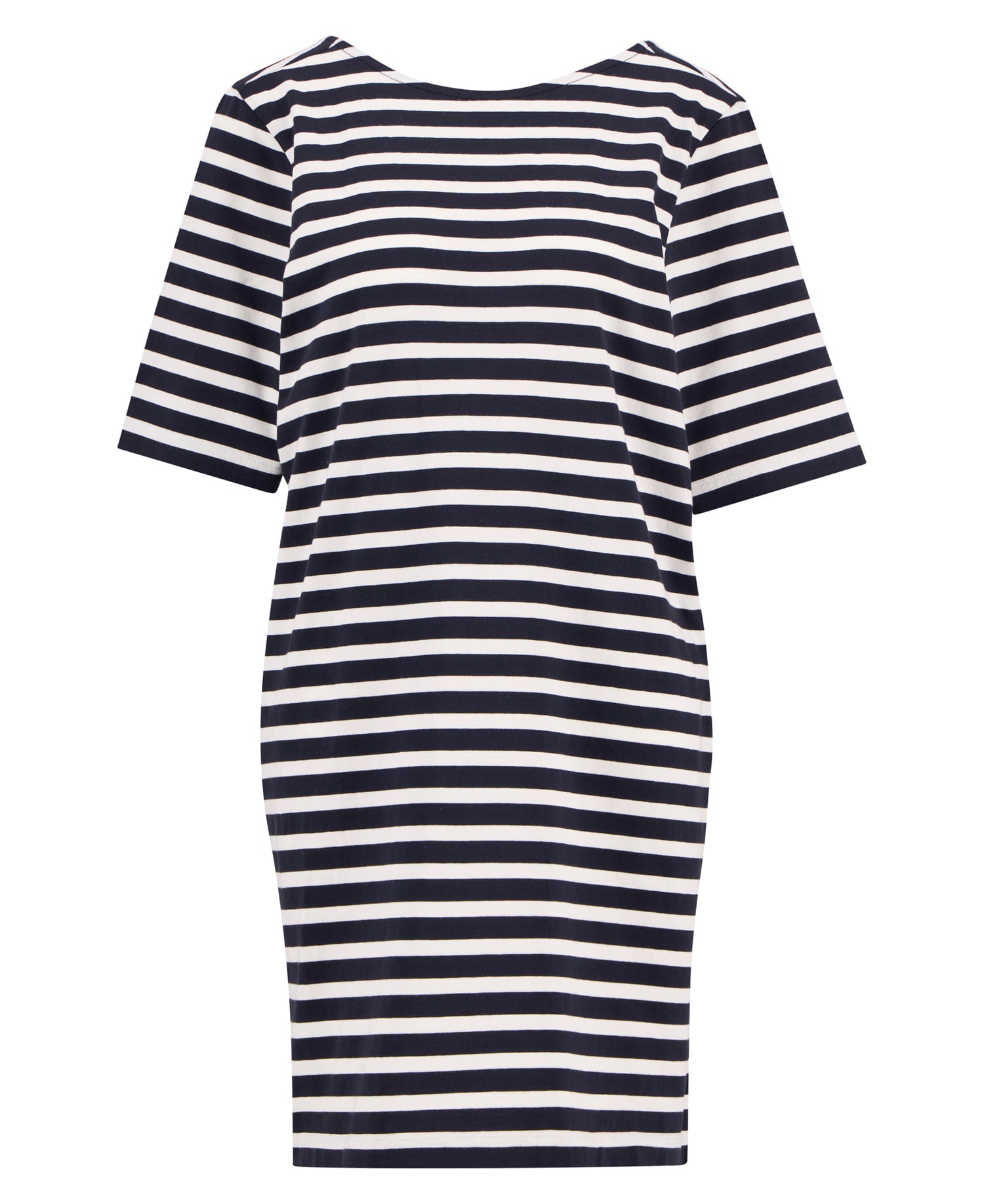 Mini abito con motivo a righe Lucinda Navy Stripe