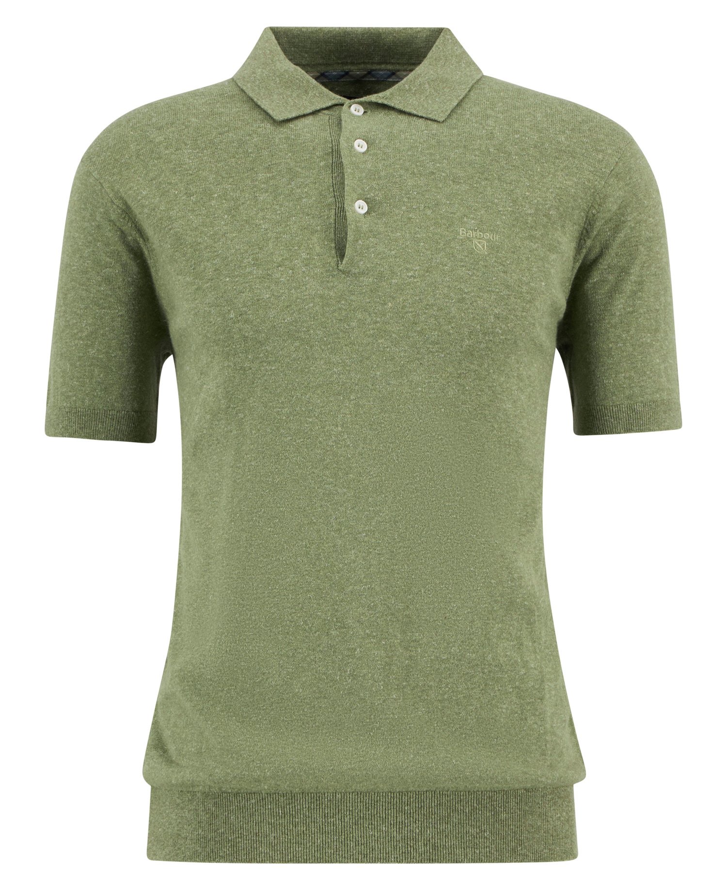 Polo in maglia Muston in misto lino