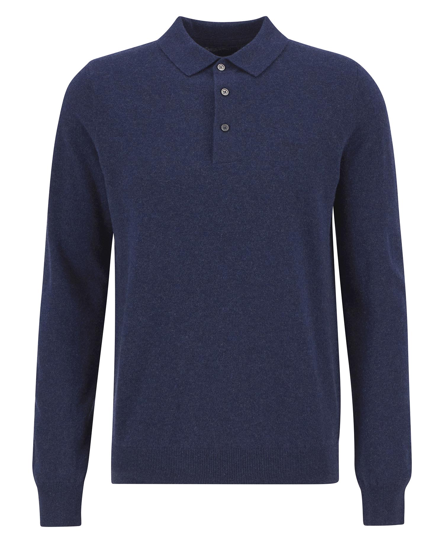 Hutherston Knitted Polo Shirt Hutherston Knitted Polo Shirt