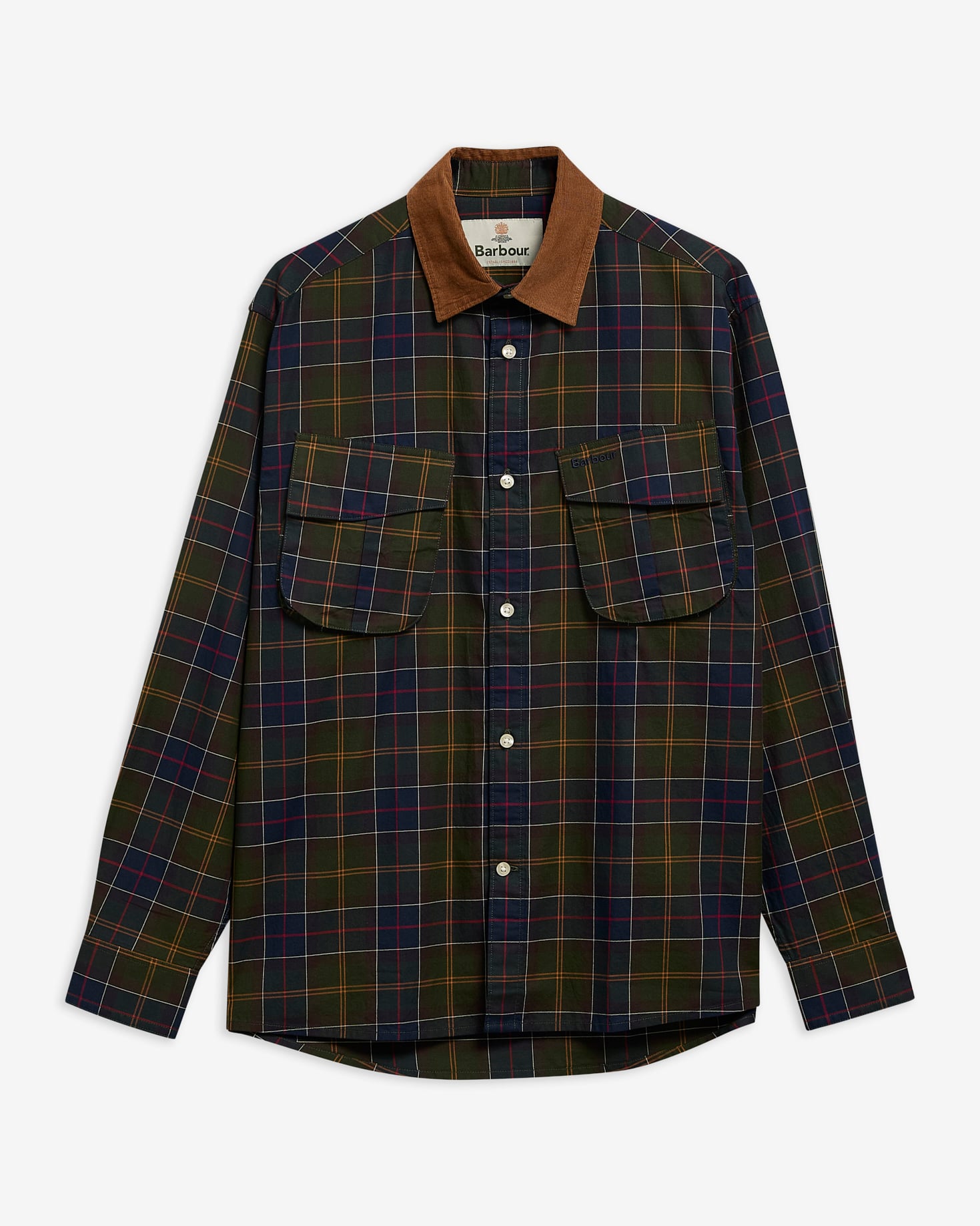 Jungle Tartan Oversized Long-Sleeved Shirt Classic Tartan