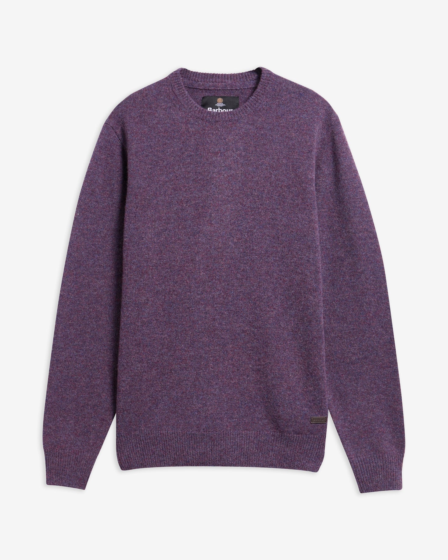 Essential Crew-Neck Jumper Grape