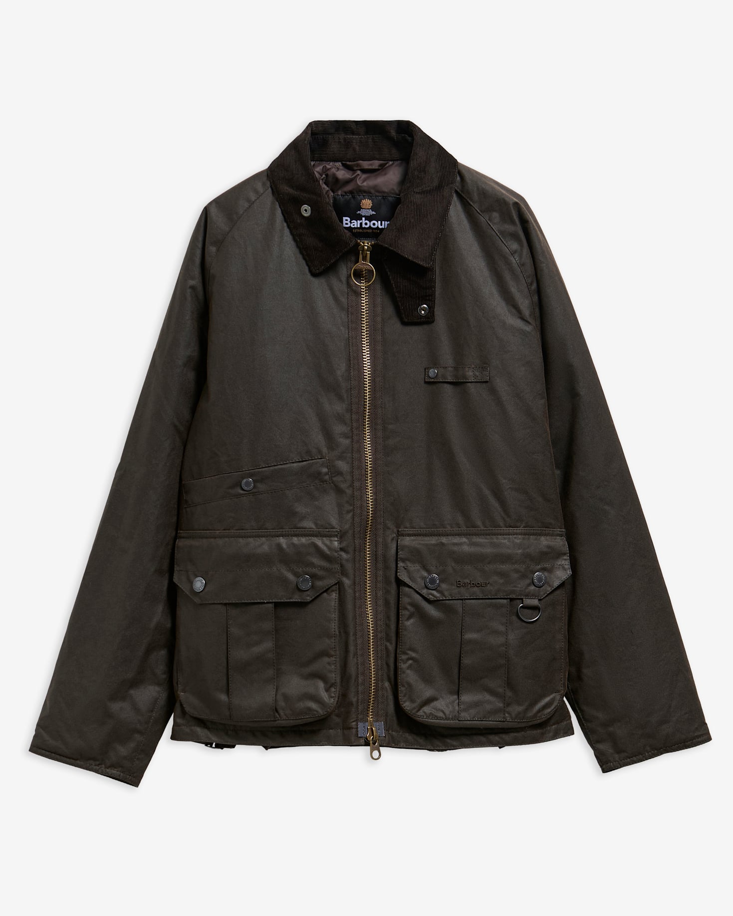 Barbour Wachsjacke Re-Engineered Durran Dark Brown