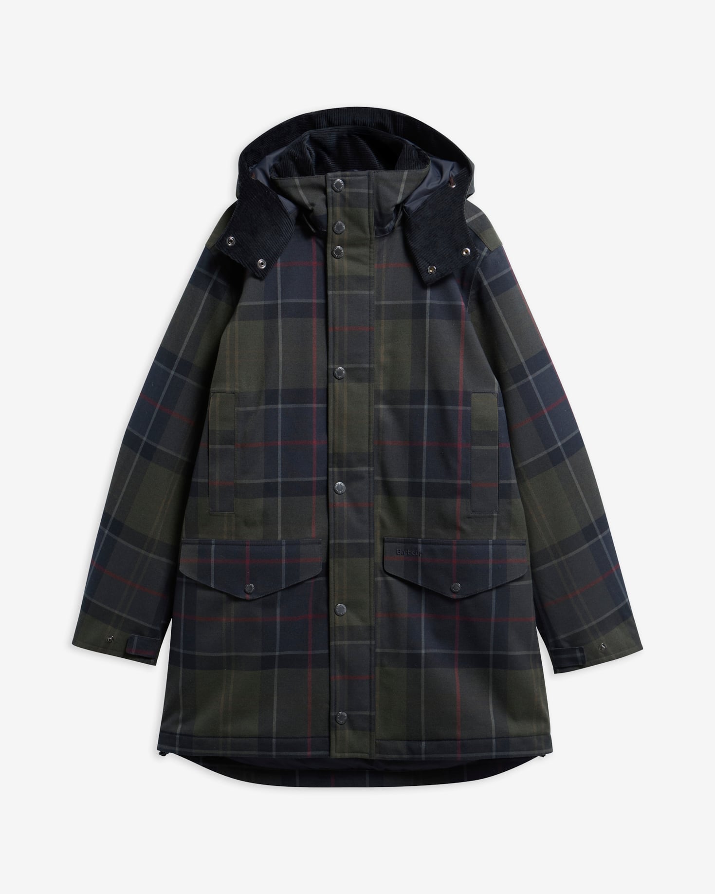 Lonnen Tartan Waterproof Jacket Shadow Classic Tartan
