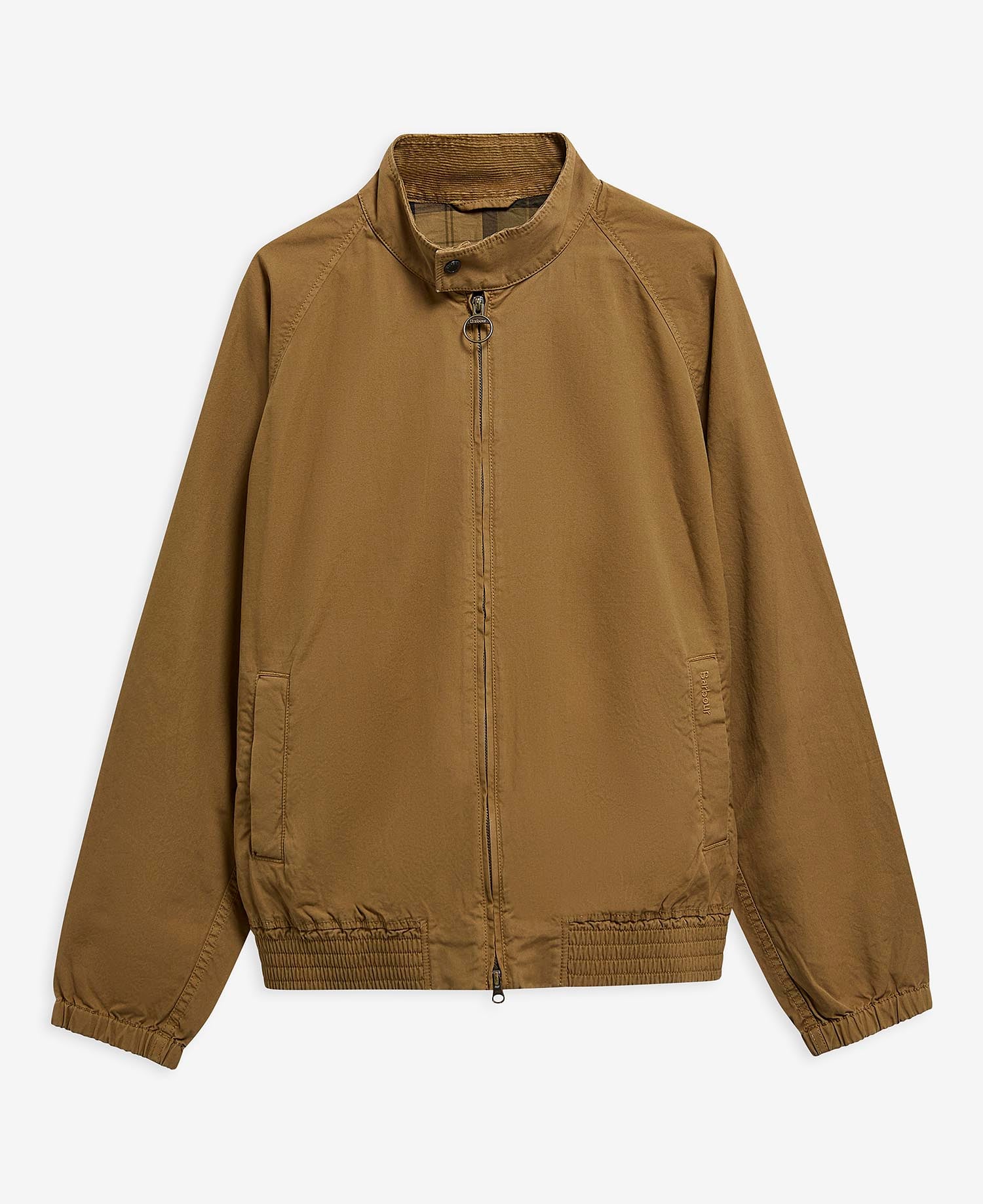 Giacca Harrington Royston in cotone Camel